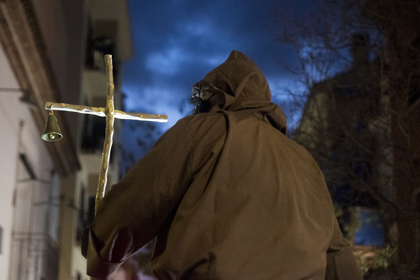 La Festa dels Foguerons durant Sant Antoni Abat. FOTO: Bernat Millet