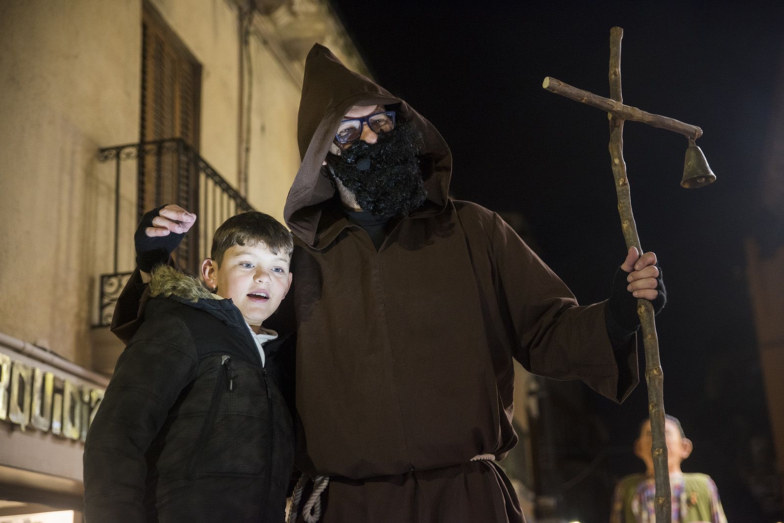La Festa dels Foguerons durant Sant Antoni Abat. FOTO: Bernat Millet