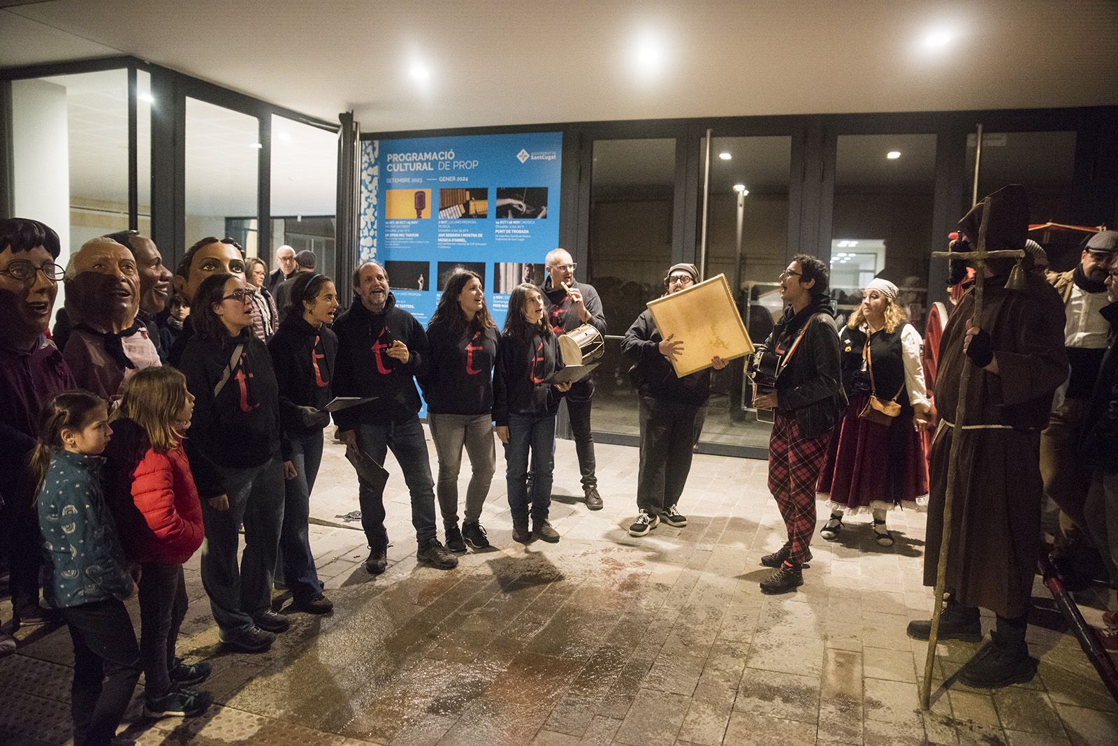 La Festa dels Foguerons durant Sant Antoni Abat. FOTO: Bernat Millet