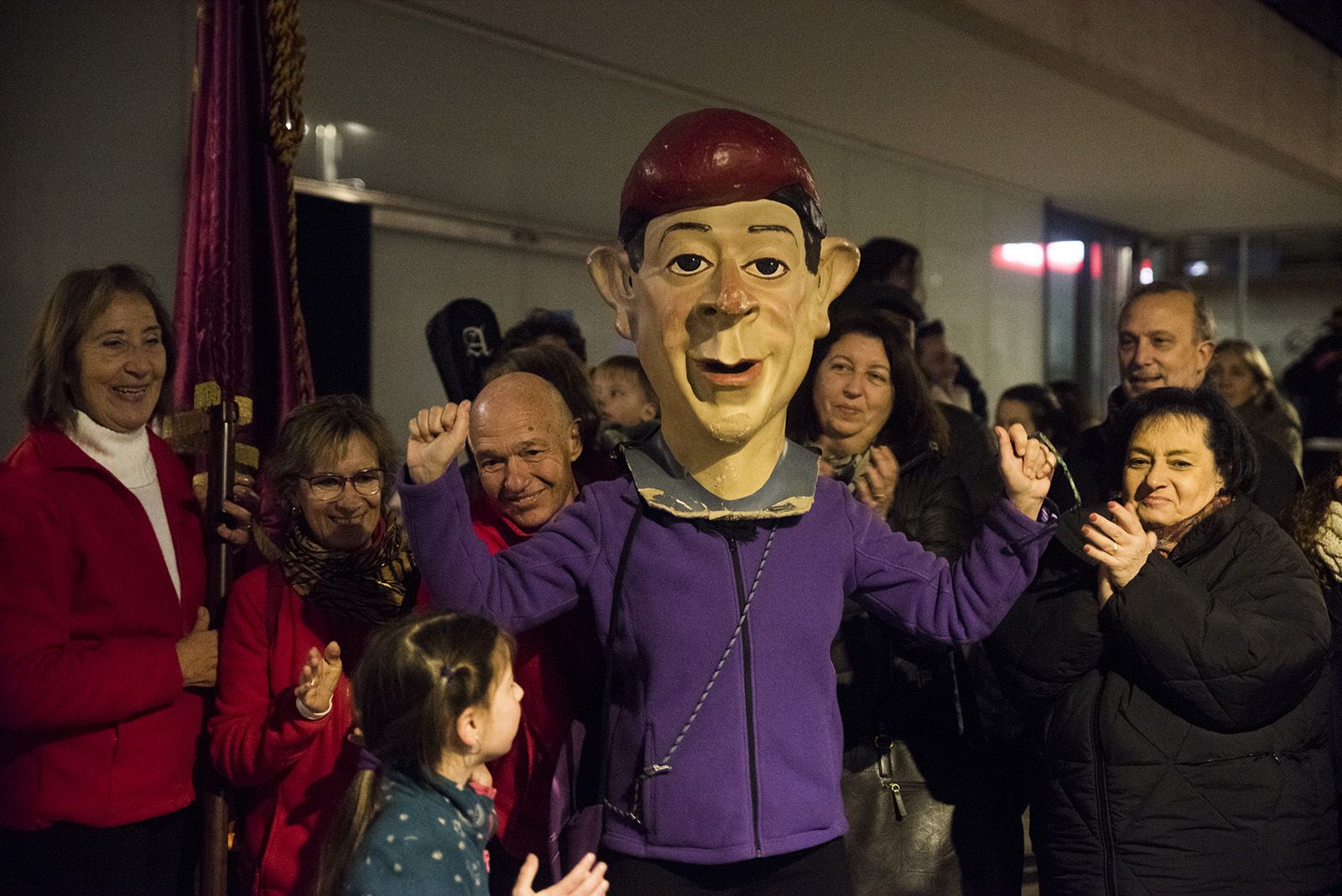 La Festa dels Foguerons durant Sant Antoni Abat. FOTO: Bernat Millet