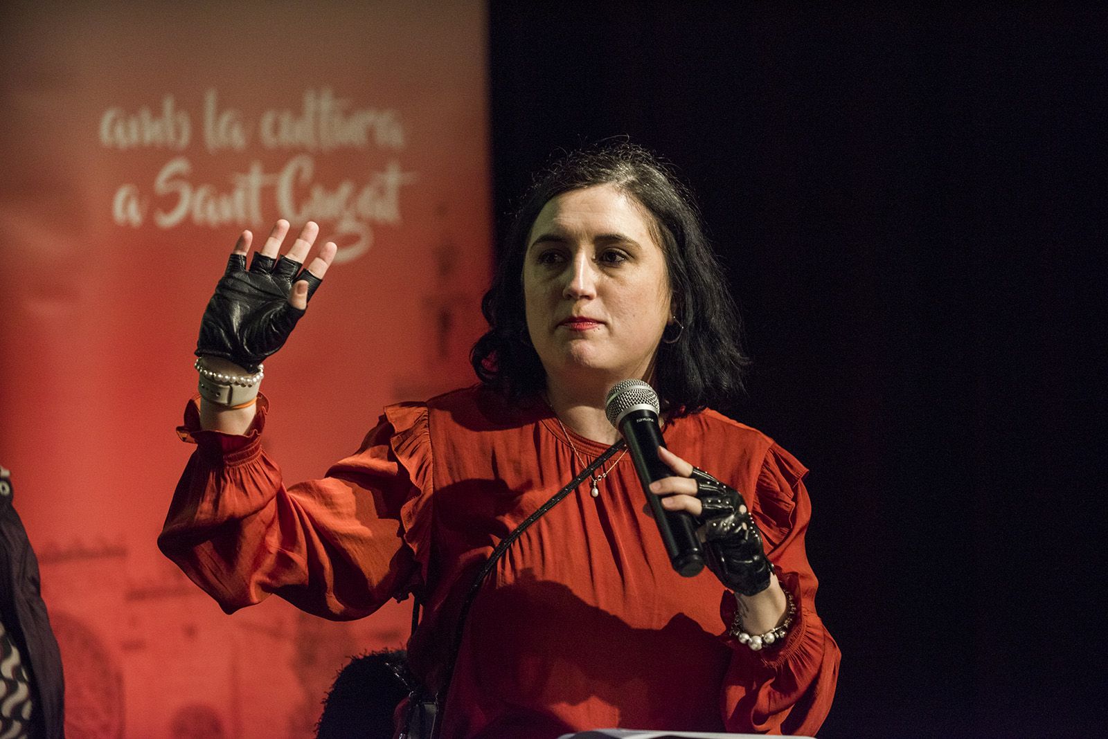 Presentació del llibre 'Rigor Mortis' de Tura Soler. FOTO: Bernat Millet.