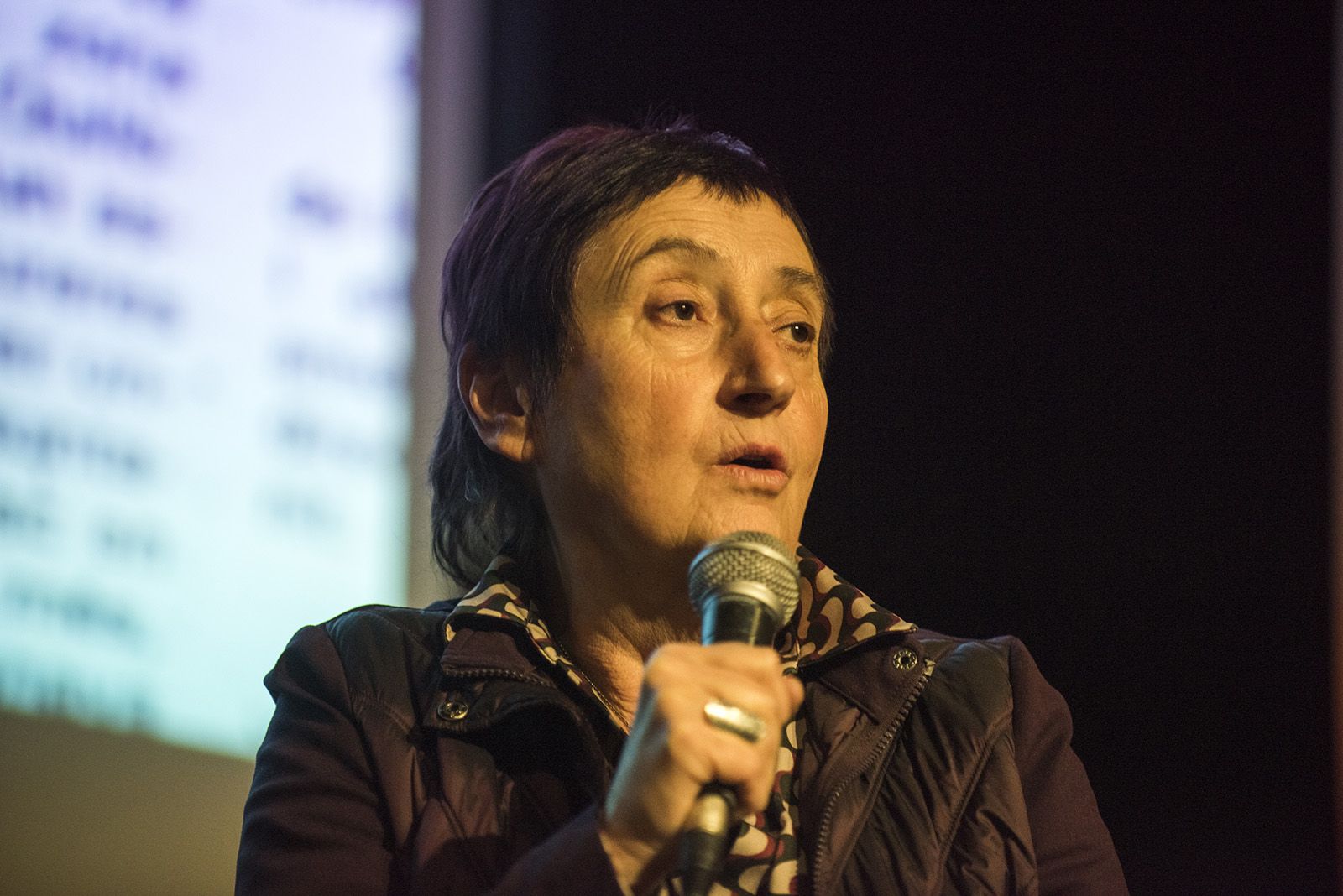 Presentació del llibre 'Rigor Mortis' de Tura Soler. FOTO: Bernat Millet.