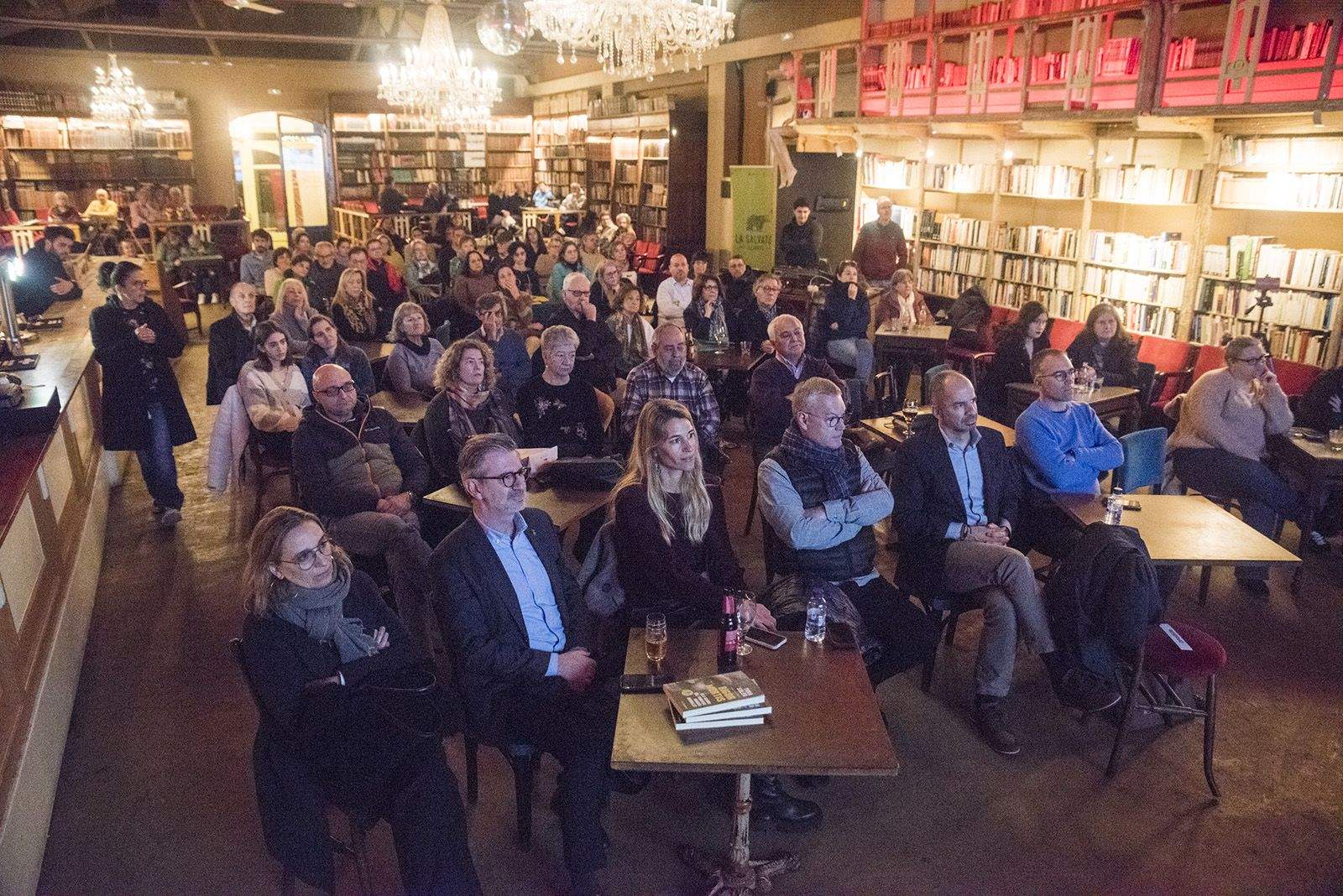 Presentació del llibre 'Rigor Mortis' de Tura Soler. FOTO: Bernat Millet.