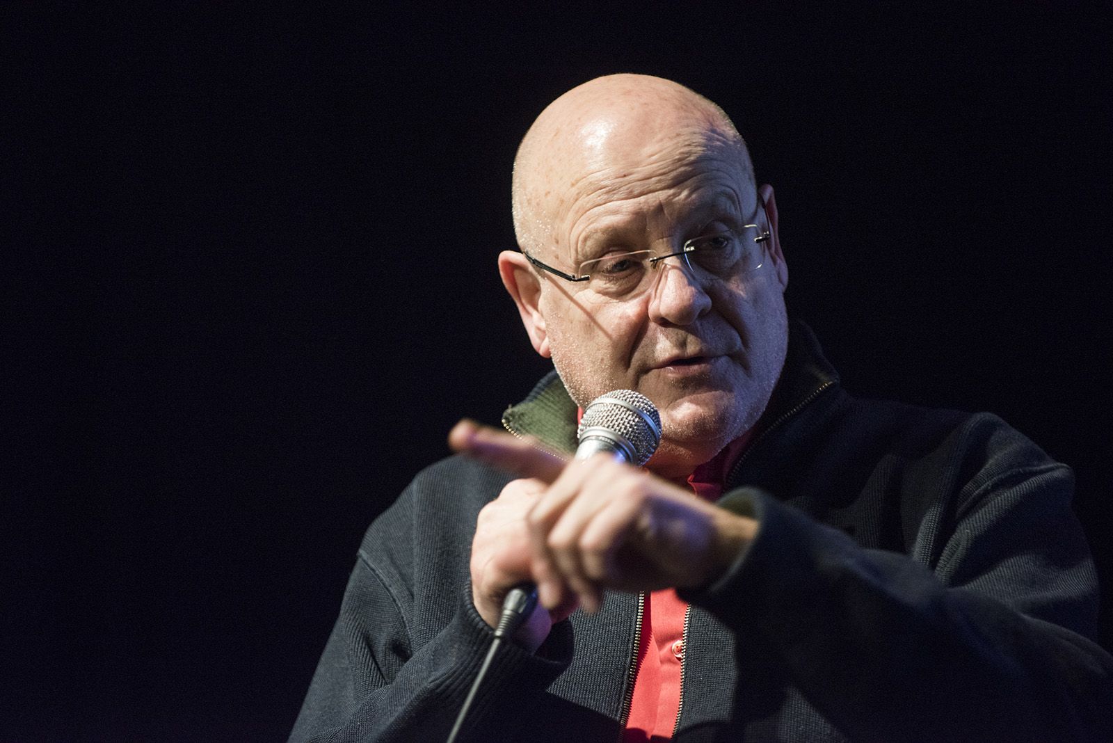 Presentació del llibre 'Rigor Mortis' de Tura Soler. FOTO: Bernat Millet.