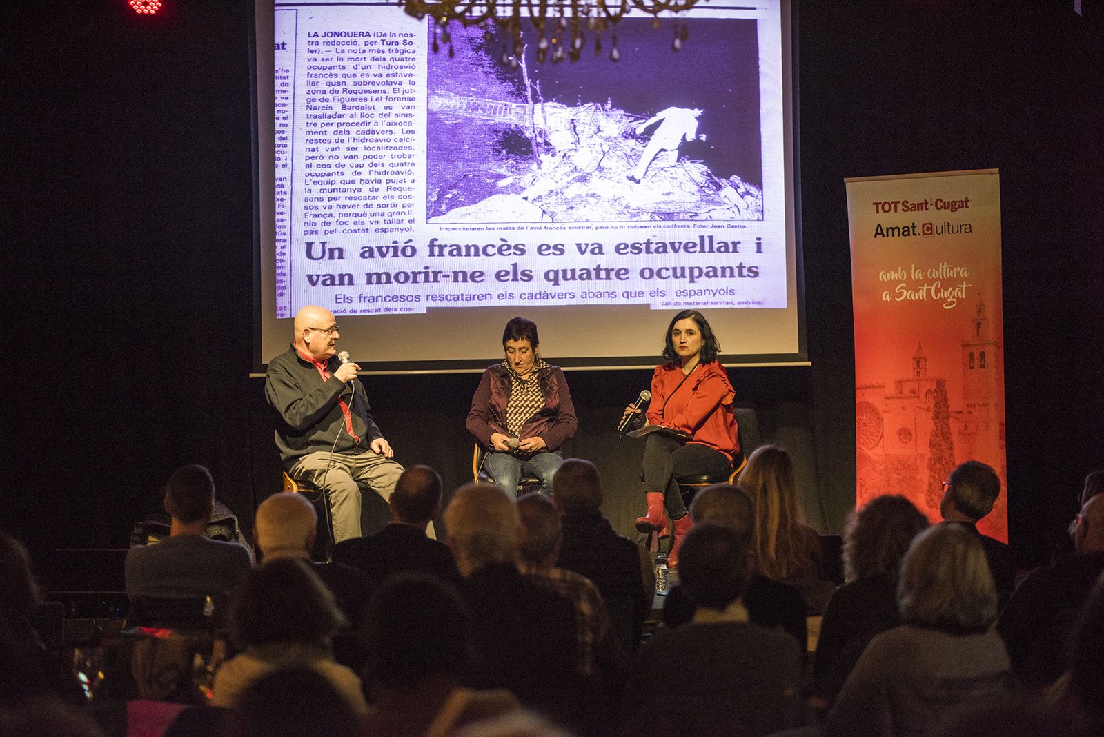 Presentació del llibre 'Rigor Mortis' de Tura Soler. FOTO: Bernat Millet.