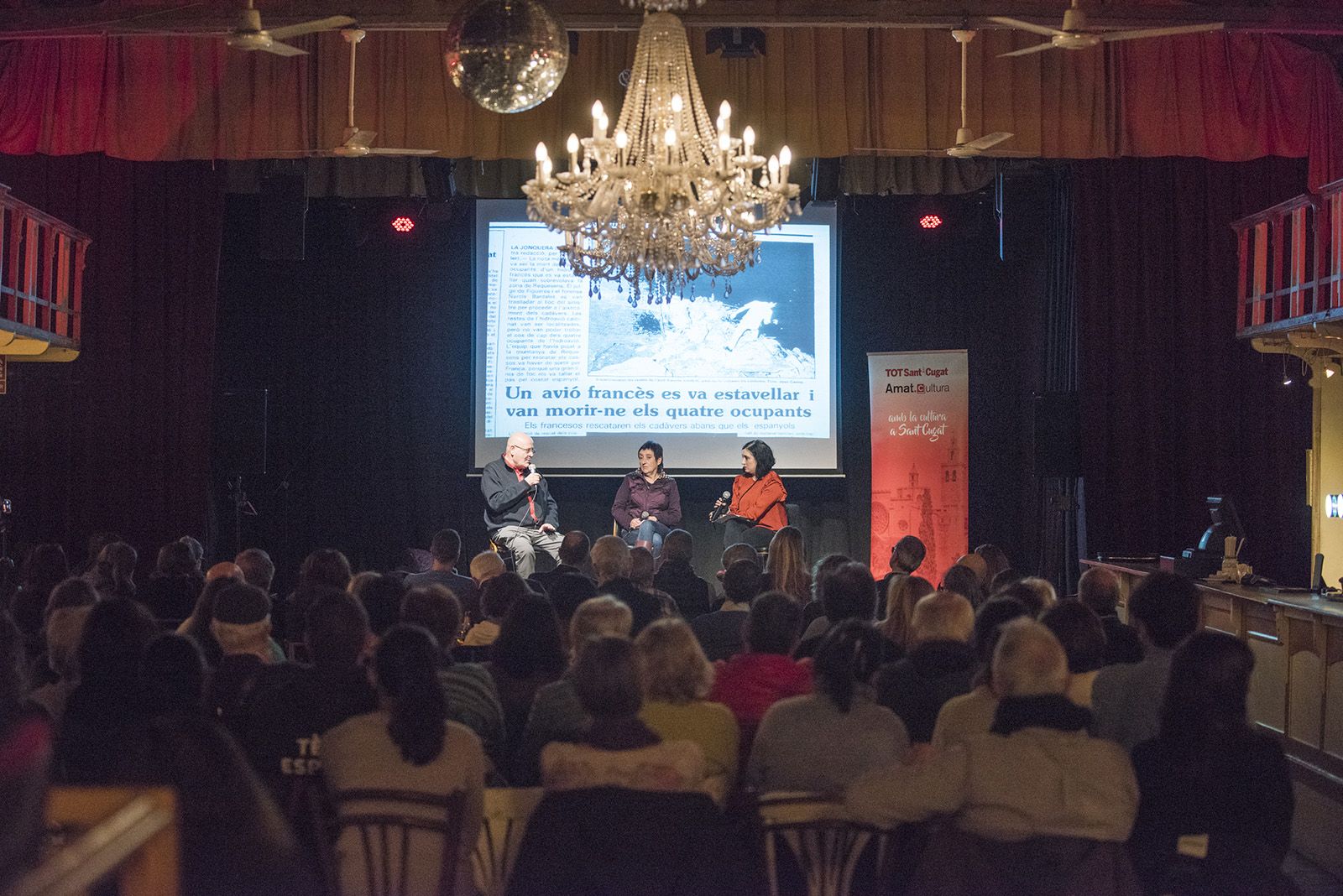 Presentació del llibre 'Rigor Mortis' de Tura Soler. FOTO: Bernat Millet.