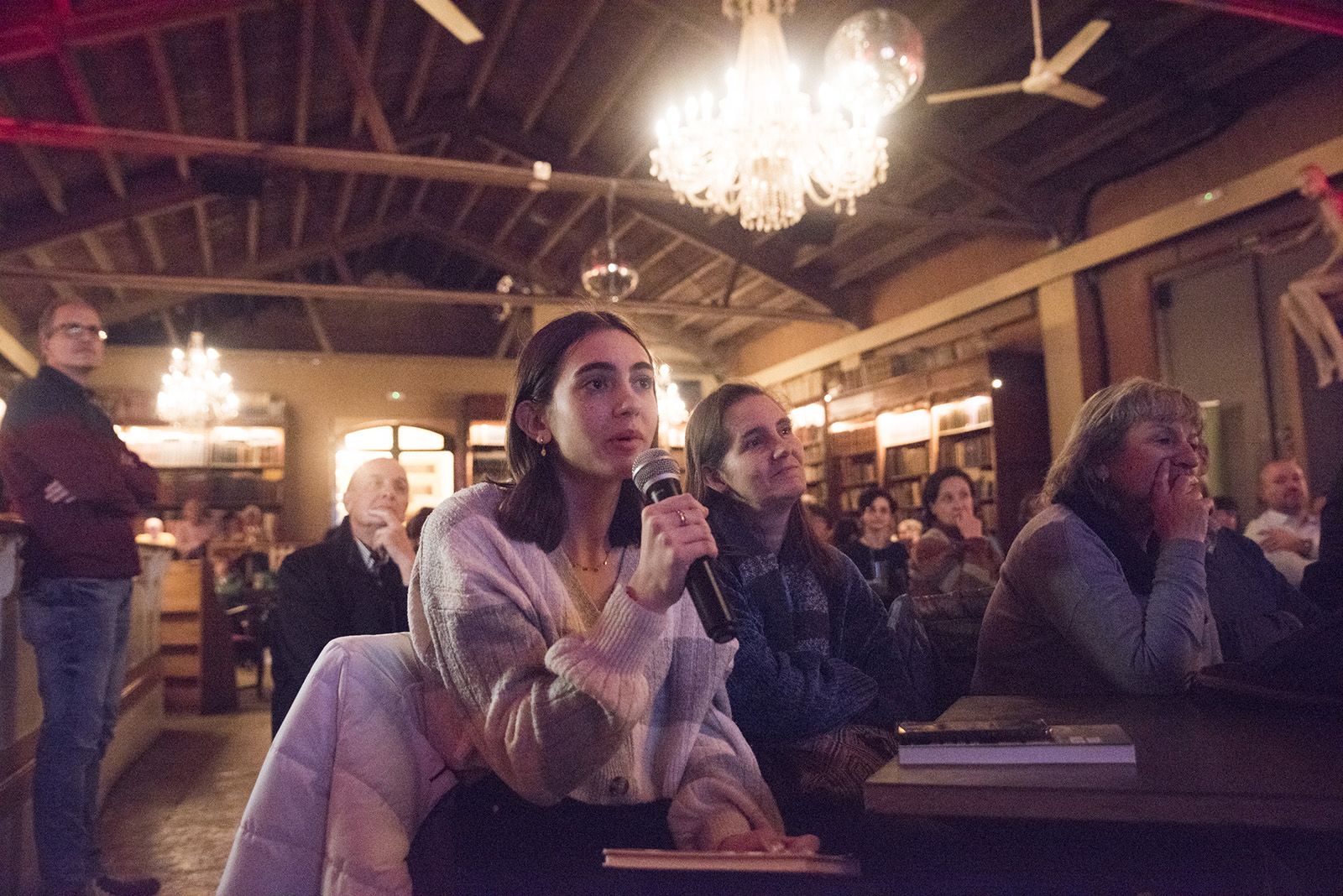 Presentació del llibre 'Rigor Mortis' de Tura Soler. FOTO: Bernat Millet.