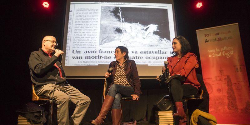 Narcís Bardalet, Tura Soler i Àgata Guinó. Foto: Bernat Millet.