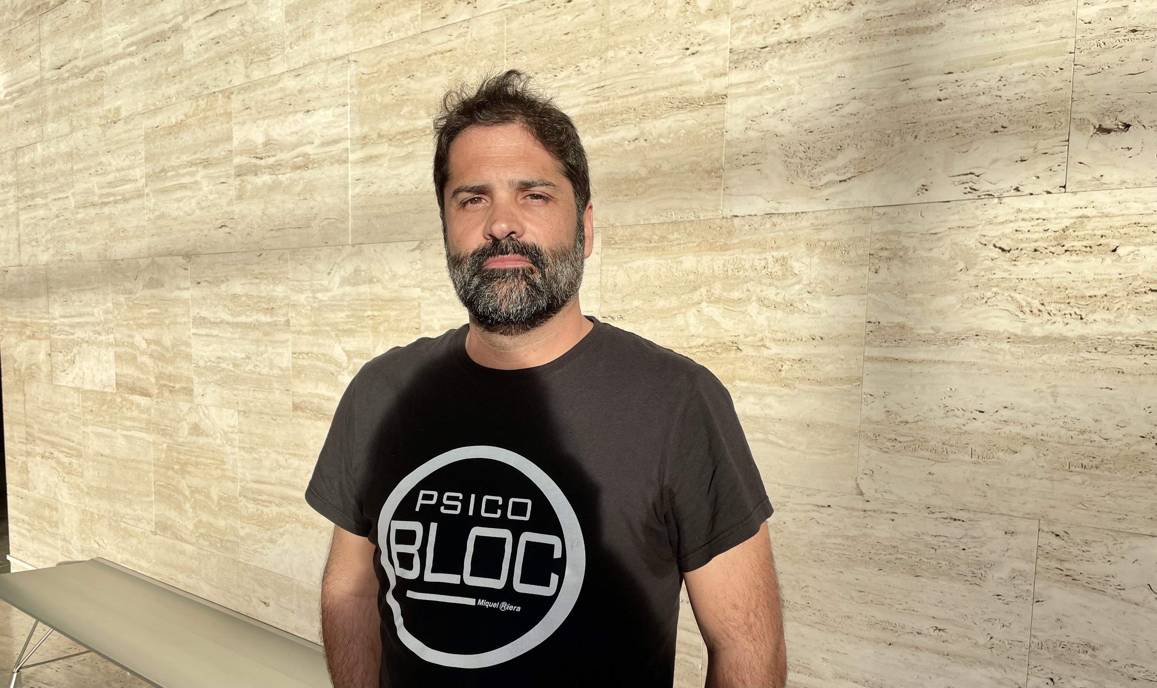 Pau Debon, cantant del grup musical Antònia Font. Foto: TOT