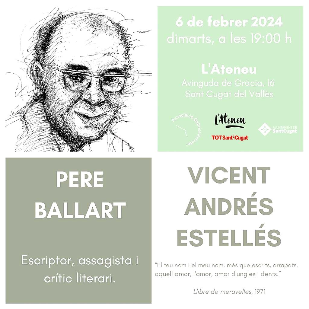 Vicent Andrés Estellés FOTO: Cedida