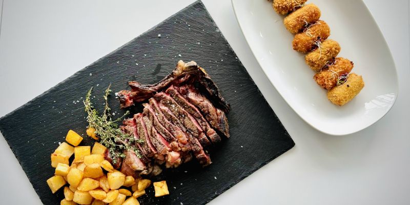 Plats del restaurant de Sant Cugat Advance by New Catering. FOTO: Cedida