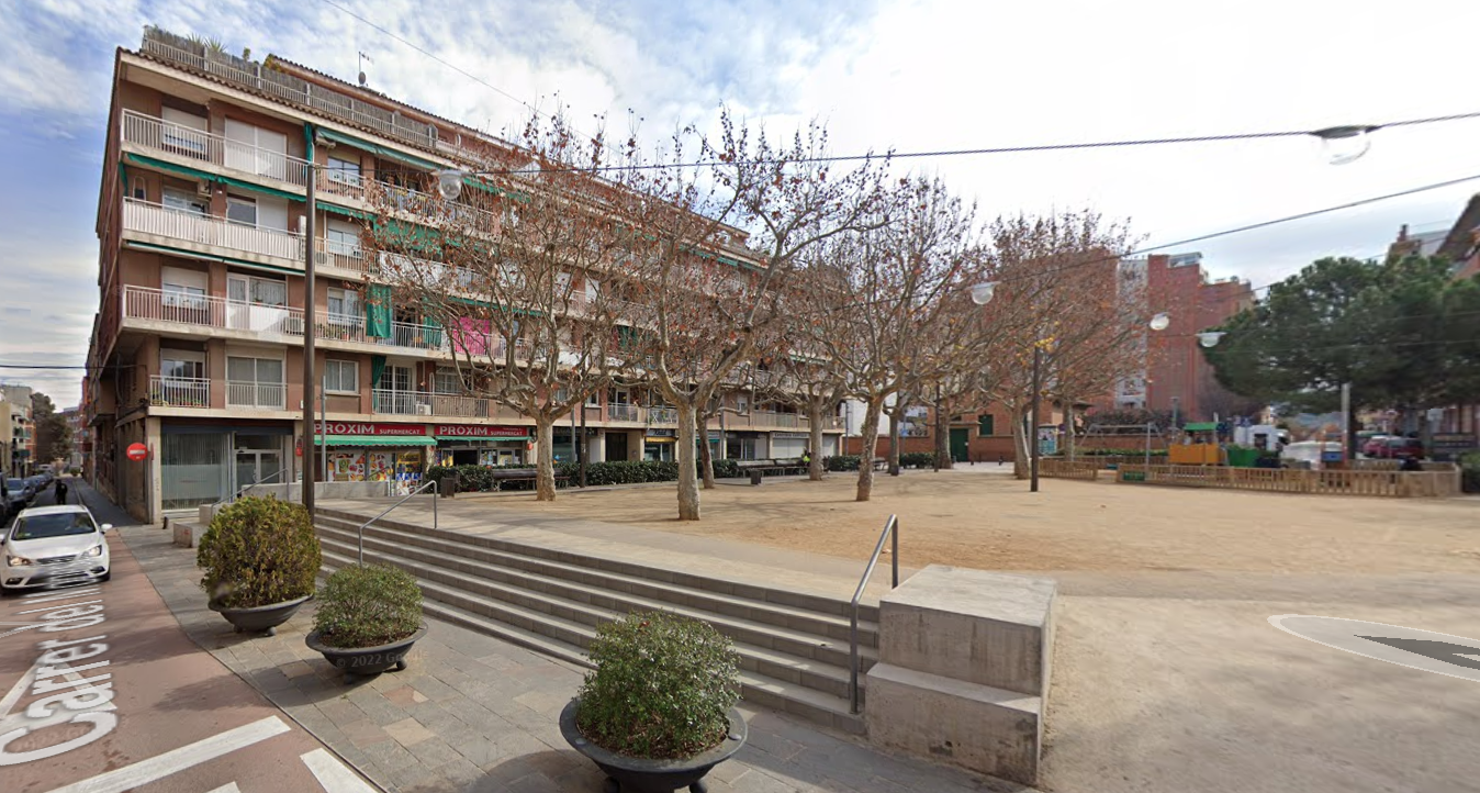 Barri Monestir-Sant Francesc. Foto: Google Maps.