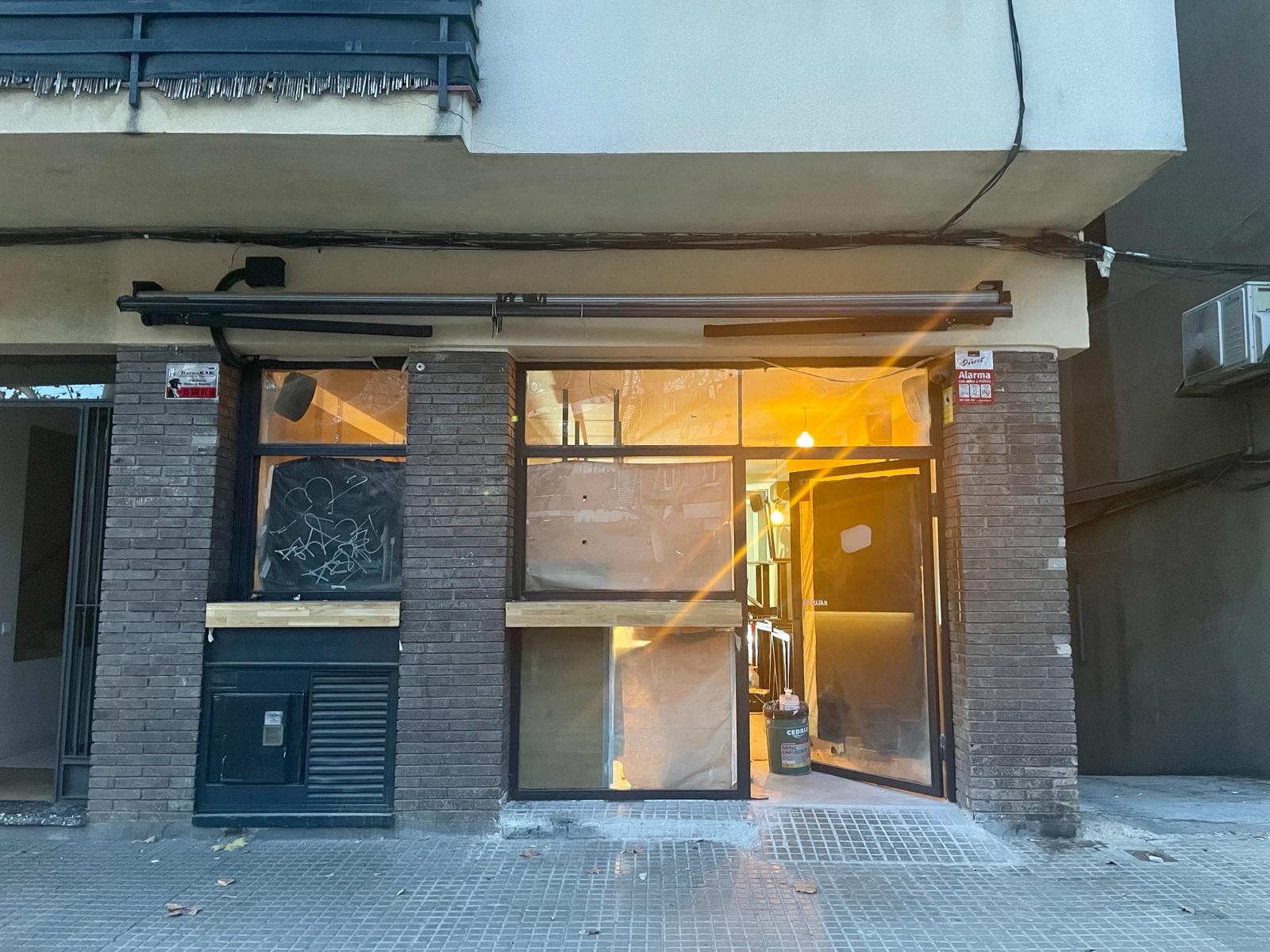 El bar ara mateix en obres FOTO: TOT Sant Cugat