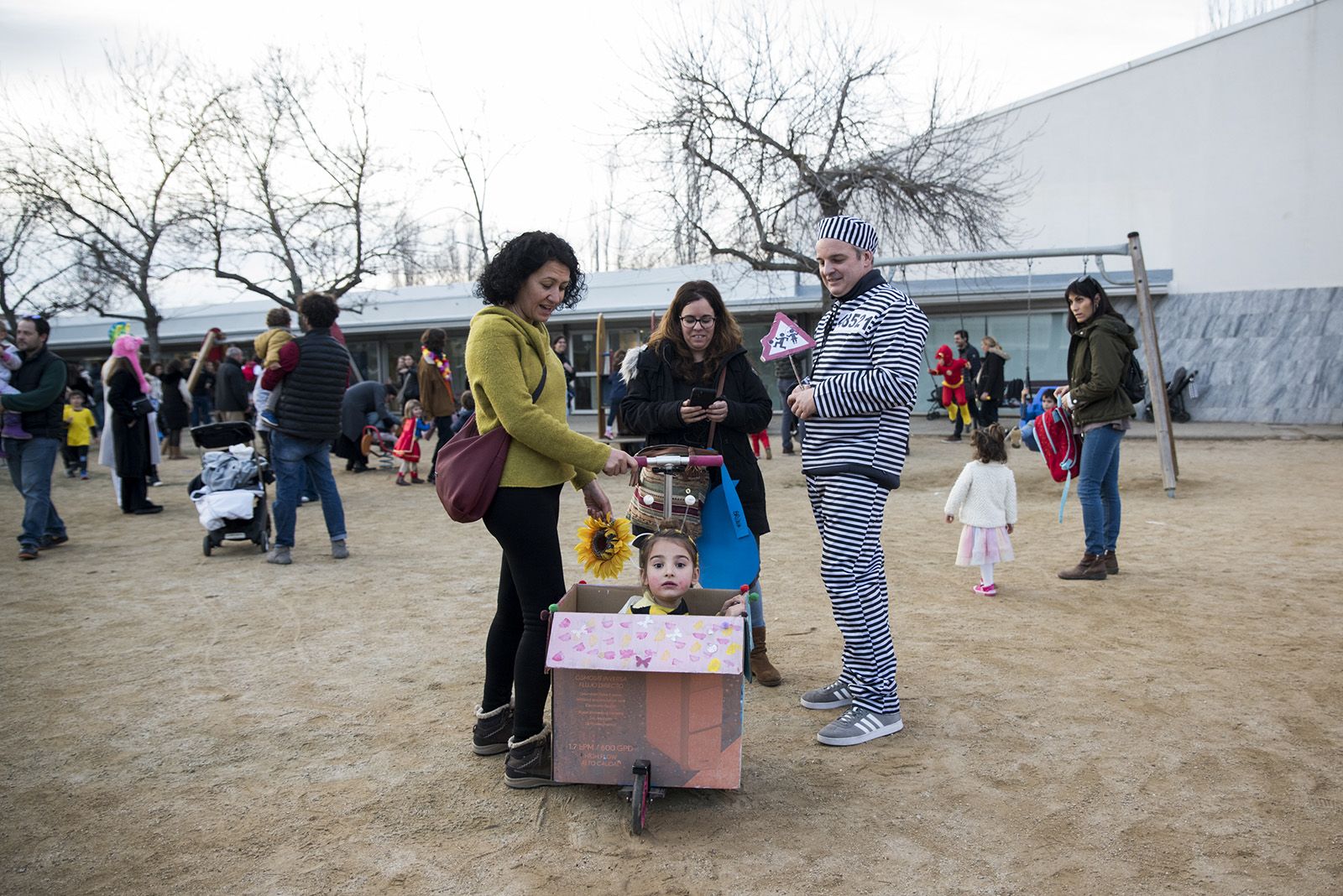 Carnaval a Mira-Sol. FOTO: Bernat Millet.