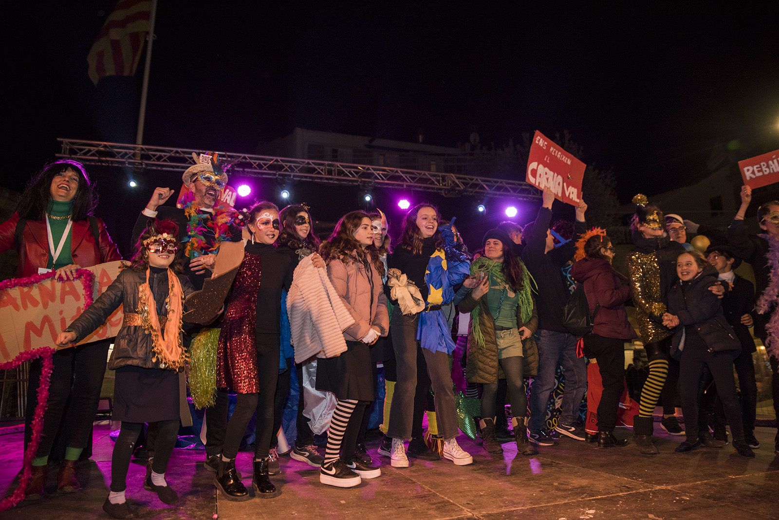 3er premi per 'Carnaval a mitjes'. FOTO: Bernat Millet.