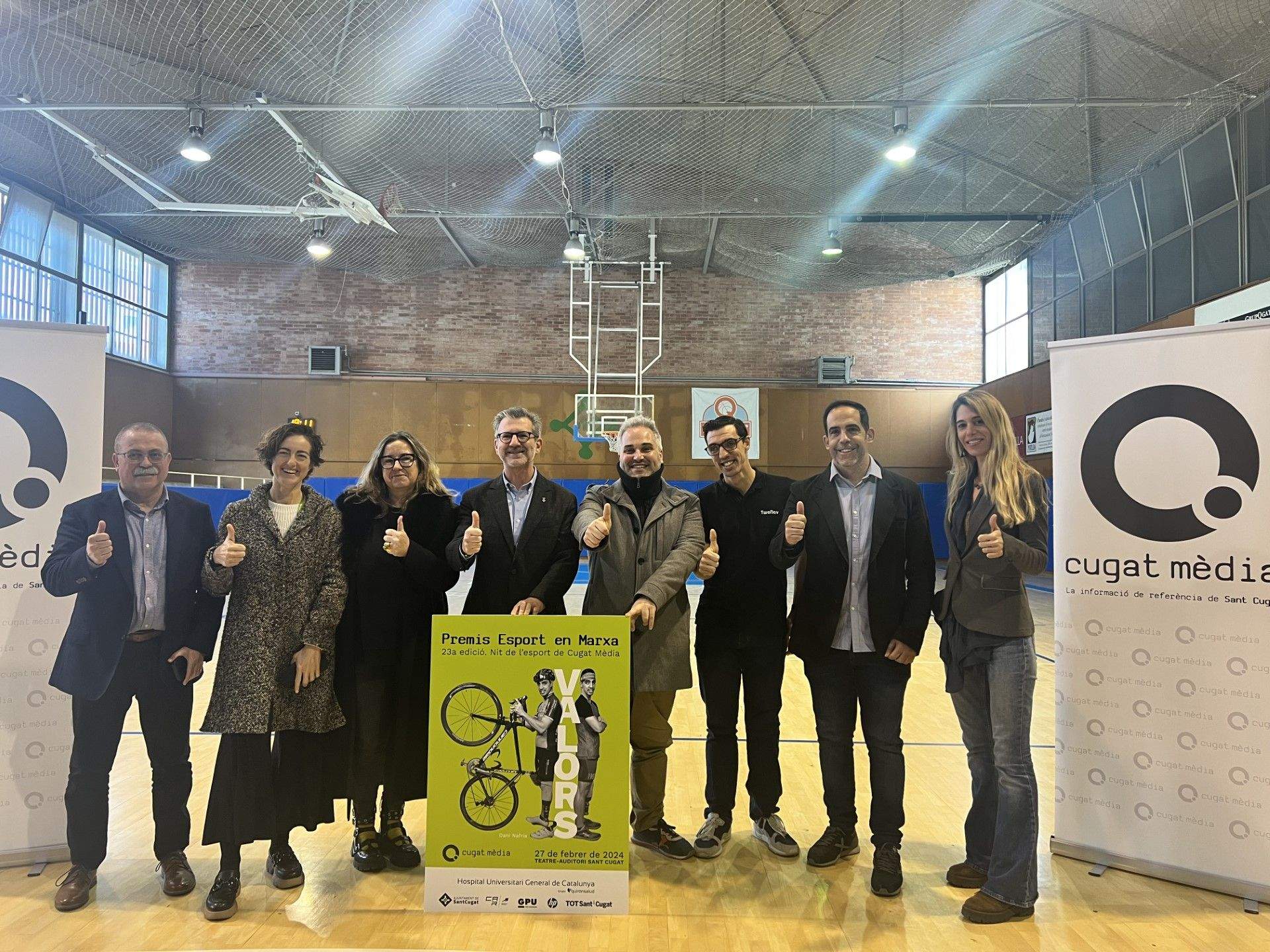 La 23a edició dels Premis Esport en Marxa de Cugat Mèdia va dedicat enguany a l'esport adaptat i inclusiu. FOTO: TOT