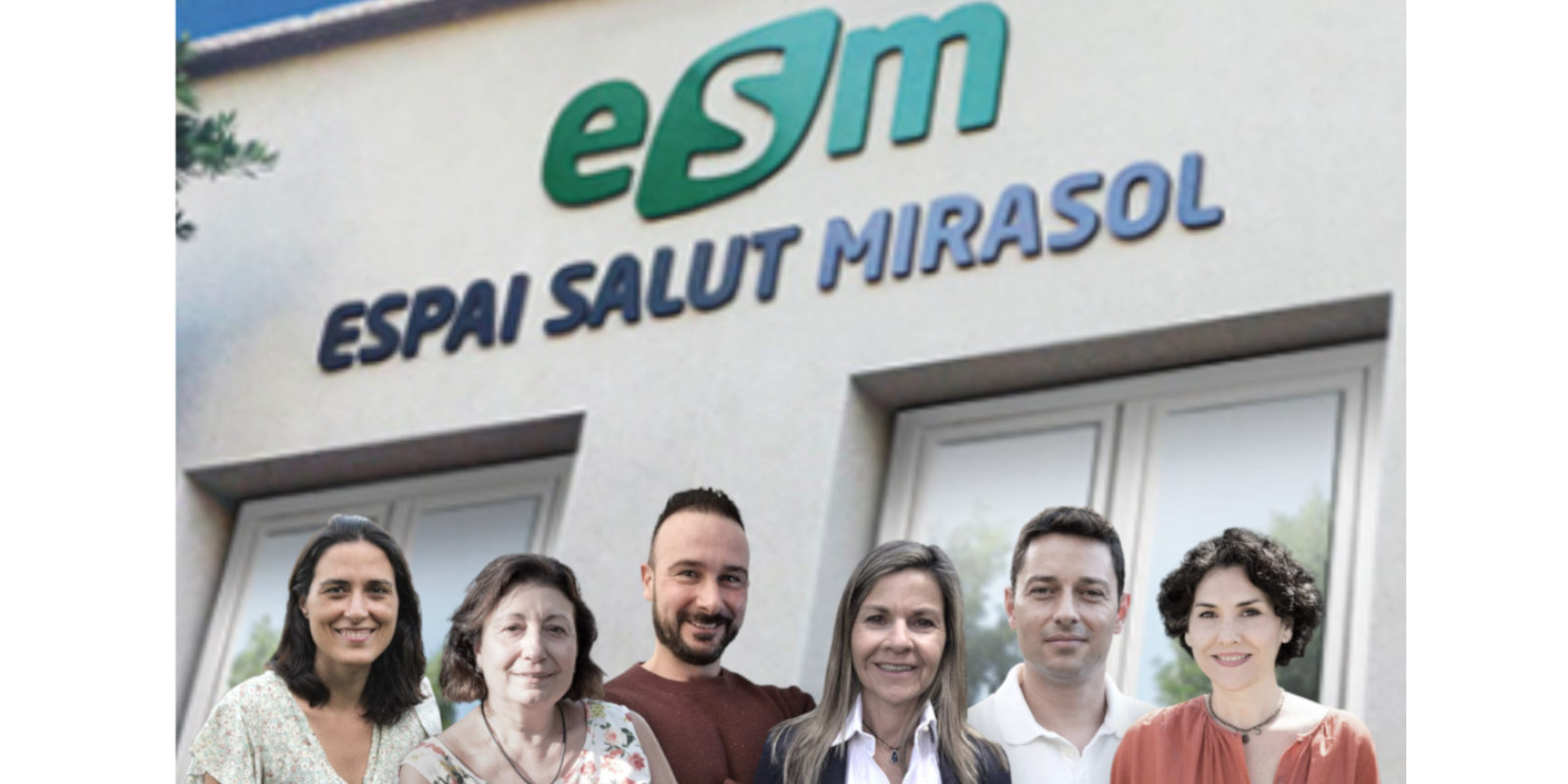 L’equip de professionals del centre de salut. FOTO: Cedida