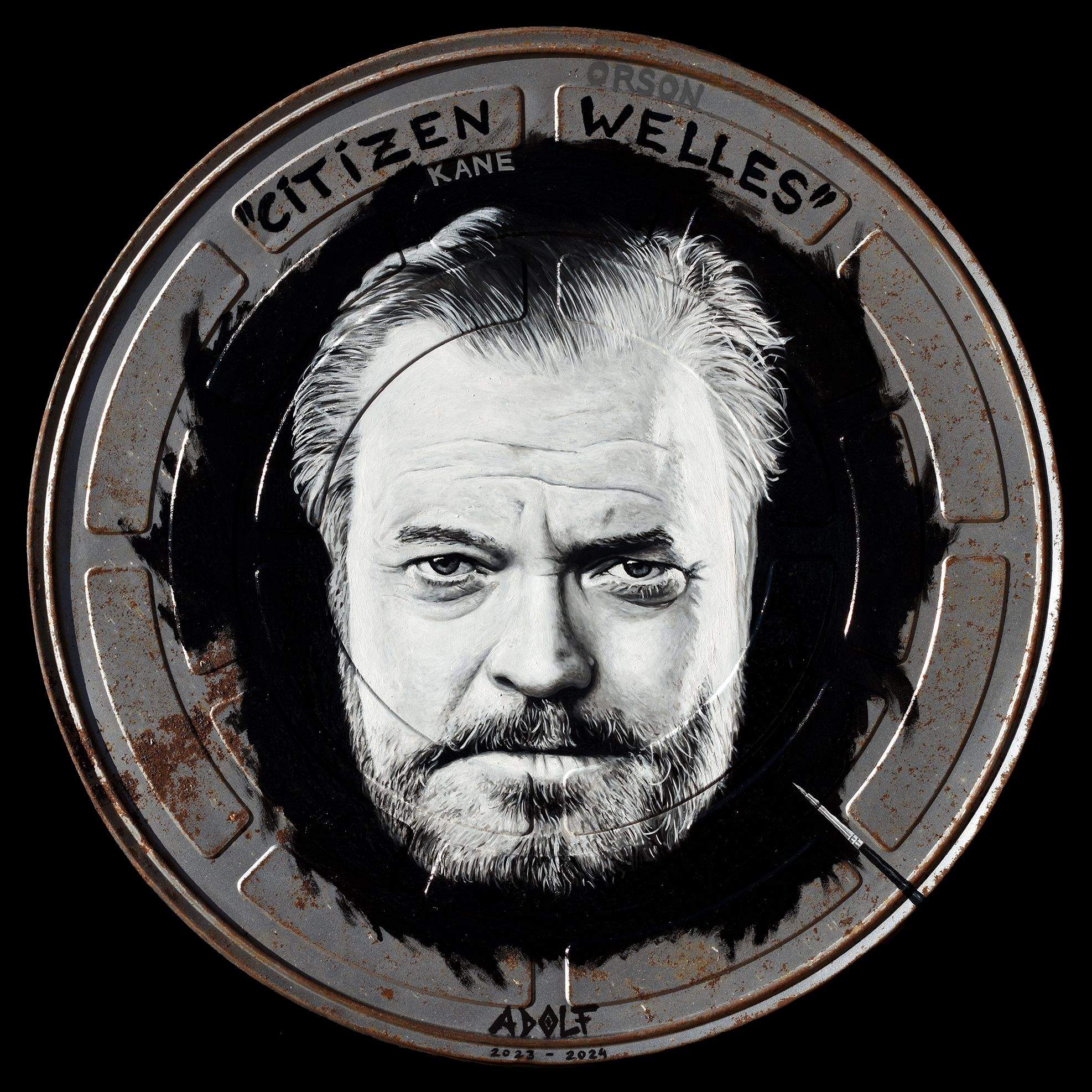 'Citizen Welles', obra d'Adolf. Foto: Cedida.