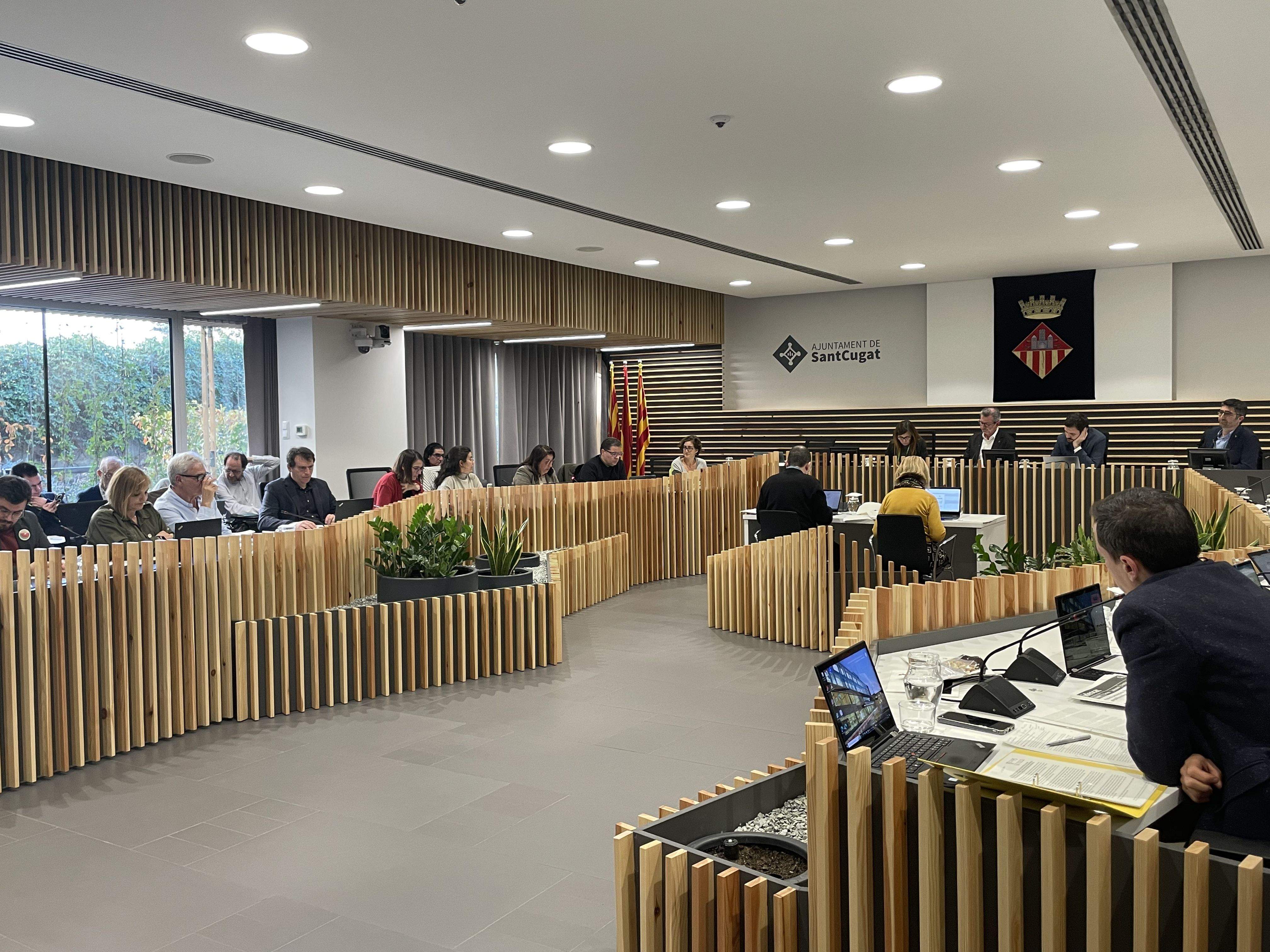 Ple municipal FOTO: TOT Sant Cugat