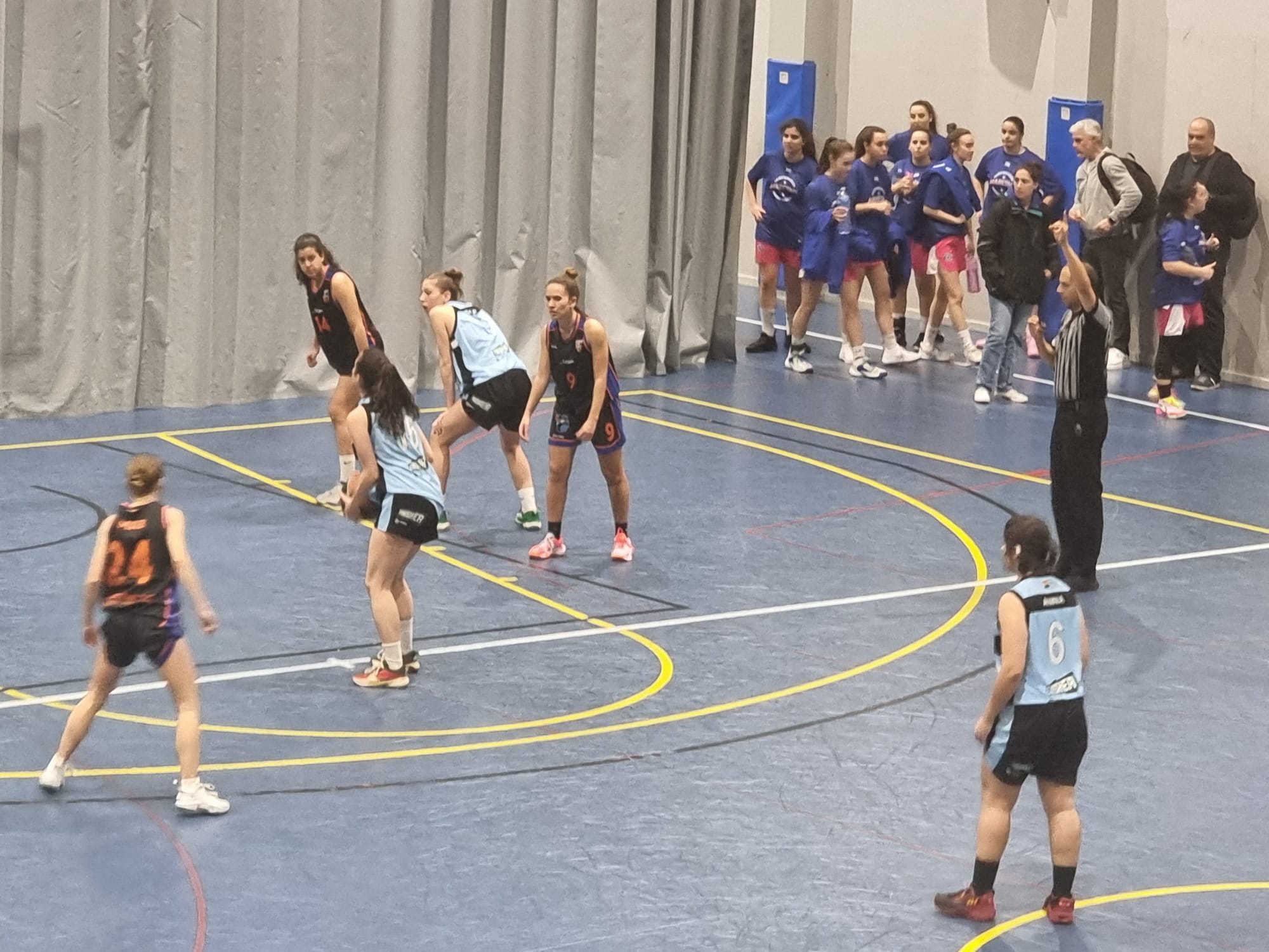 Segona victòria consecutiva del Qbasket Sant Cugat en la 1a Territorial. FOTO: Cedida