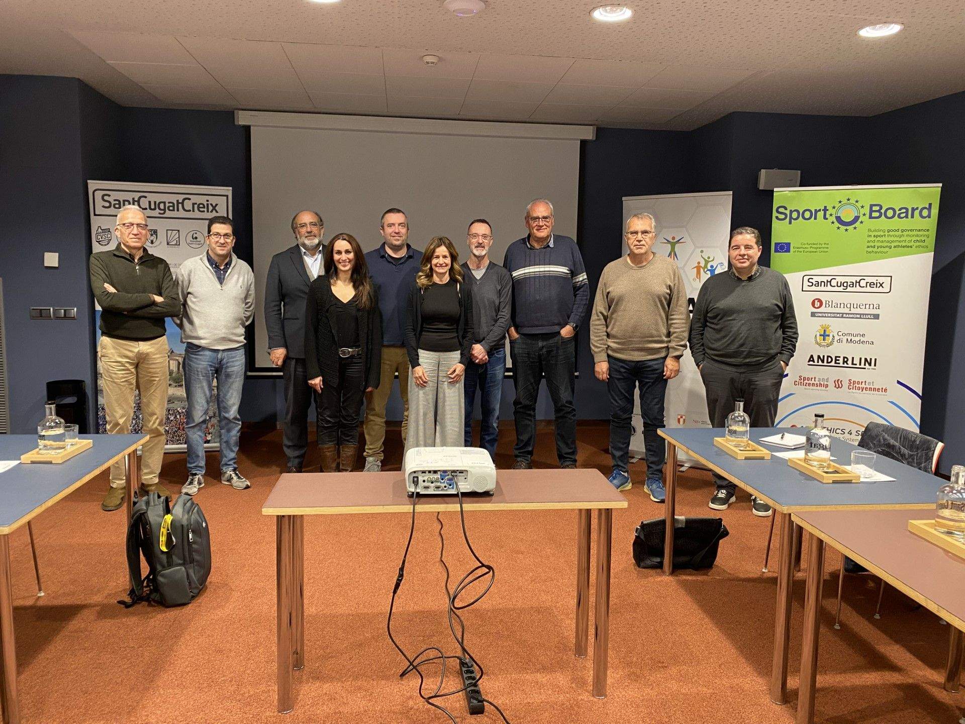 Els 6 clubs de SantCugatCreix van ser presents en l'assemblea ordinària. FOTO: Àlex López Puig