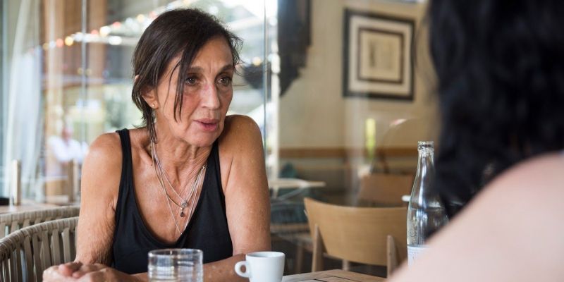 Silvia Munt durant l'entrevista amb el TOT Sant Cugat FOTO: Bernat Millet