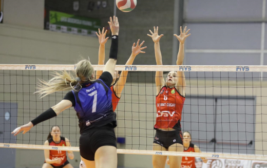 El DSV Club Voleibol Sant Cugat vol classificar-se per primera vegada a les semifinals del play-off al títol. FOTO: RFEVB