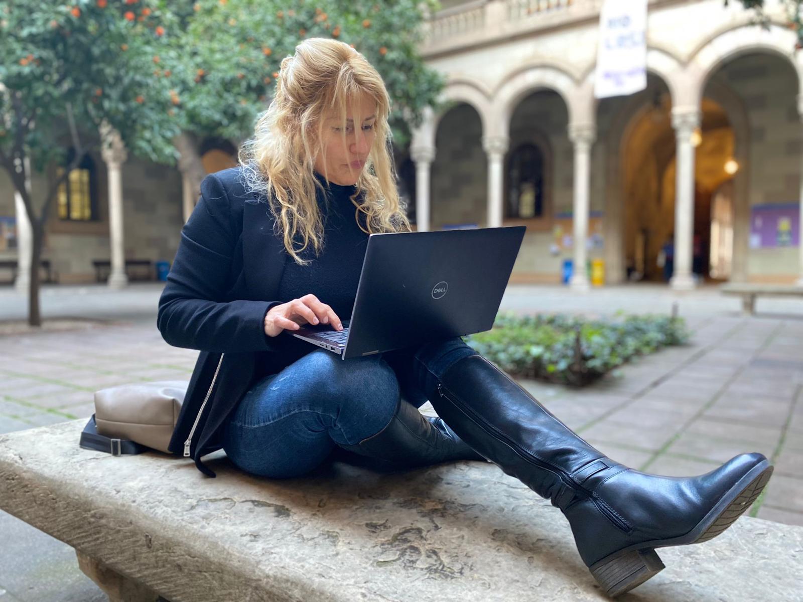 La 'coach' emocional Marta Pineda publica el seu primer llibre 'Epica Existencial' FOTO: Cedida