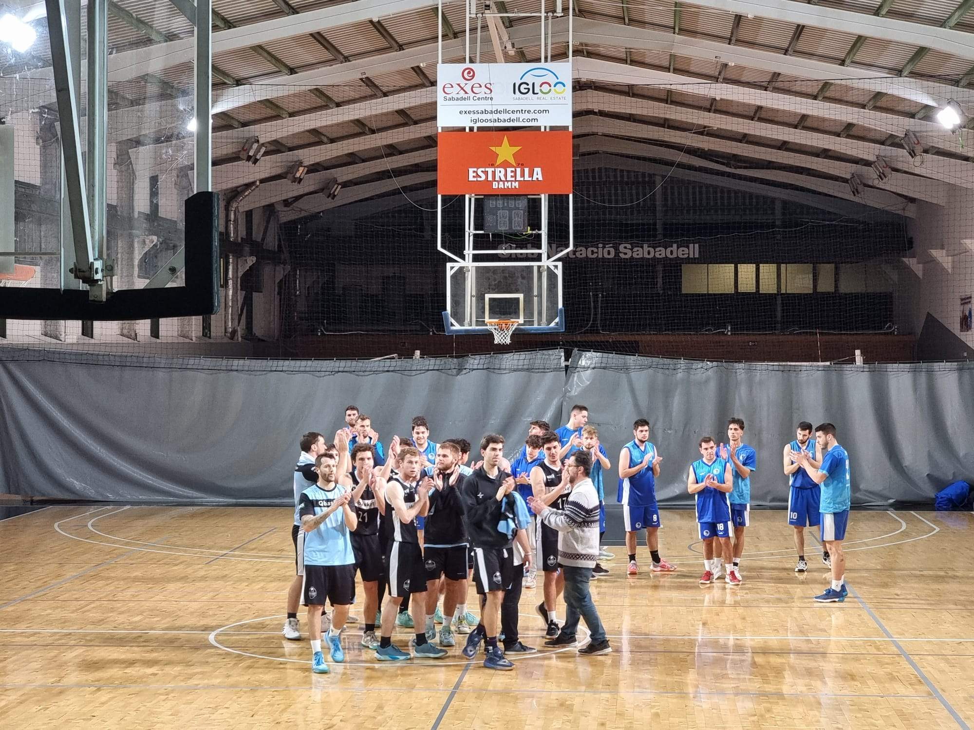 El Qbasket Sant Cugat va assolir una contundent victòria a domicili. FOTO: Cedida