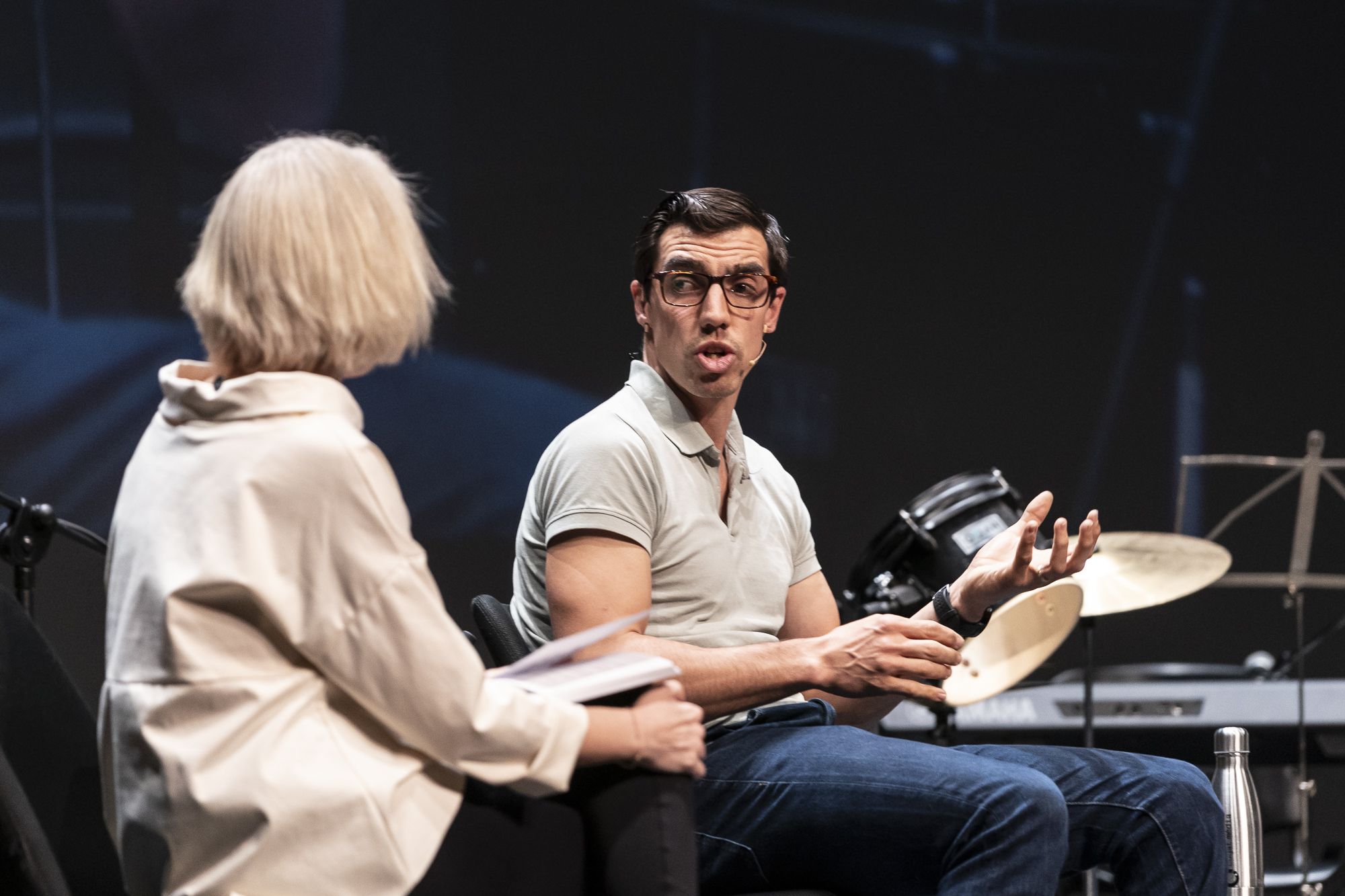 Dani Nafría, ambaixador de la 23a edició dels Premis Esport en Marxa. FOTO: Mireia Comas