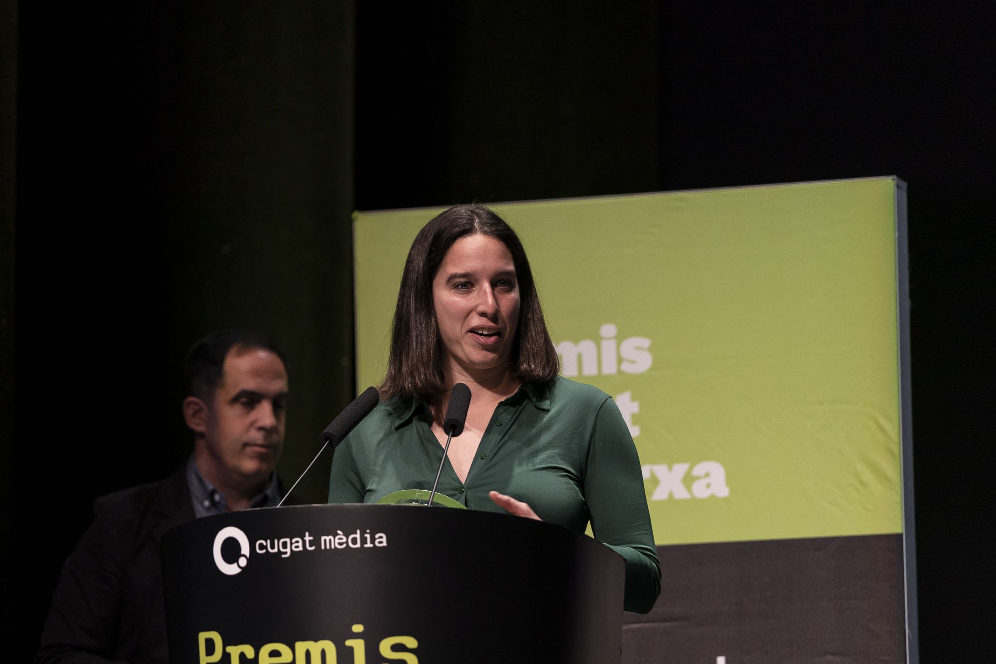 Cora Salas, atleta, en la 23a edició dels Premis Esport en Marxa. FOTO: Mireia Comas