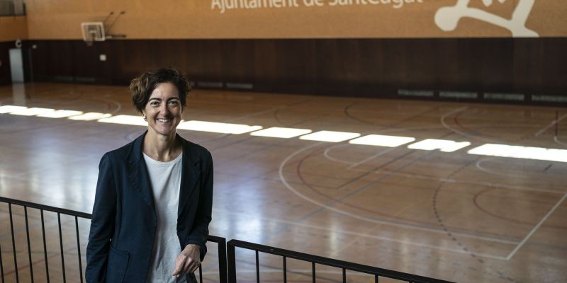 Núria Escamilla, regidora d'Esports i Cultura de l'Ajuntament de Sant Cugat. FOTO: Mireia Comas