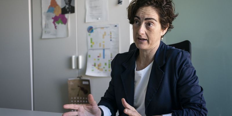 Núria Escamilla, regidora d'Esports i Cultura de l'Ajuntament de Sant Cugat. FOTO: Mireia Comas