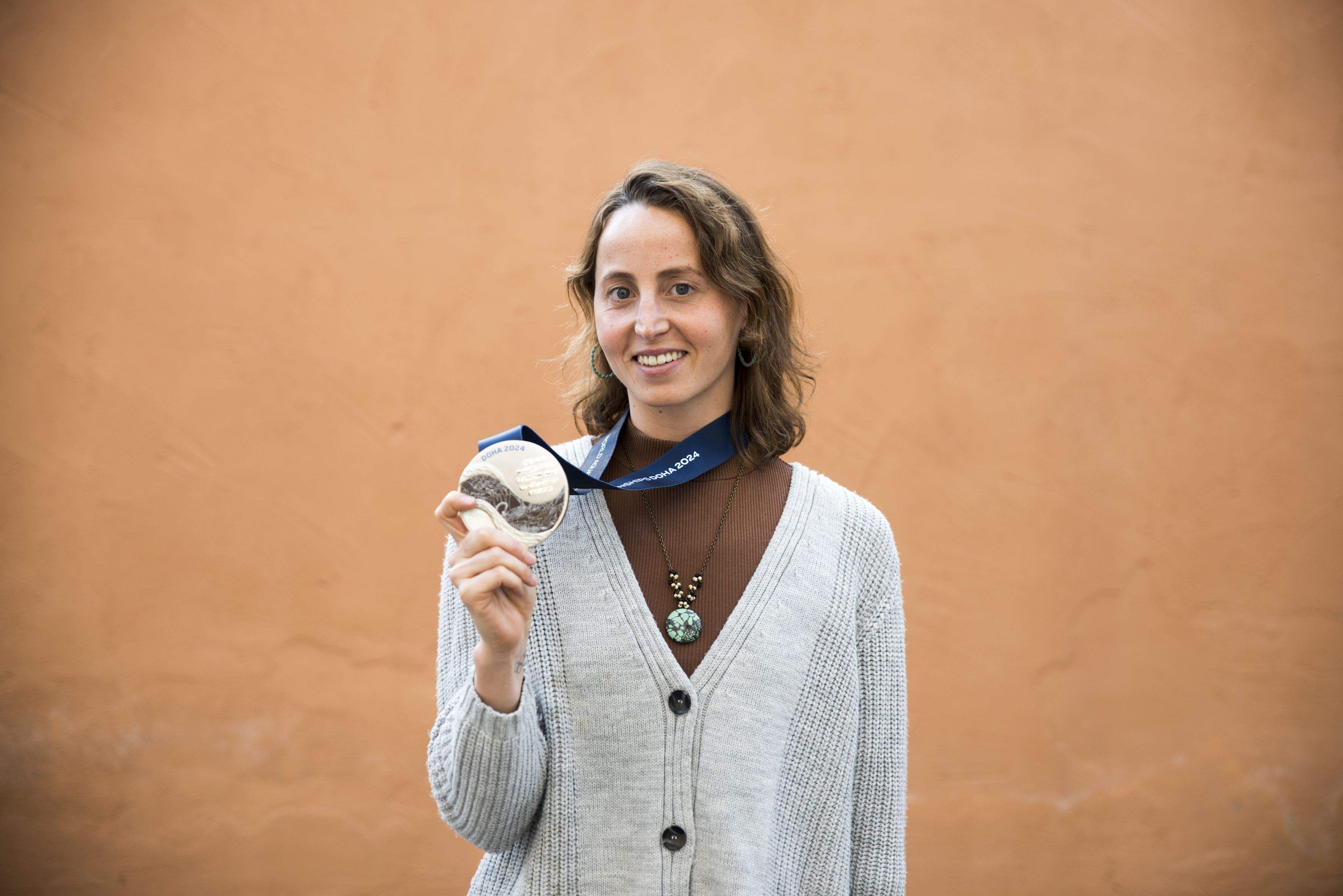 La santcugatenca Paula Ramírez va participar en els Jocs Olímpics de Tòquio 2021 i té un or, una plata i dos bronzes en el Mundial de Natació. FOTO: Bernat Millet