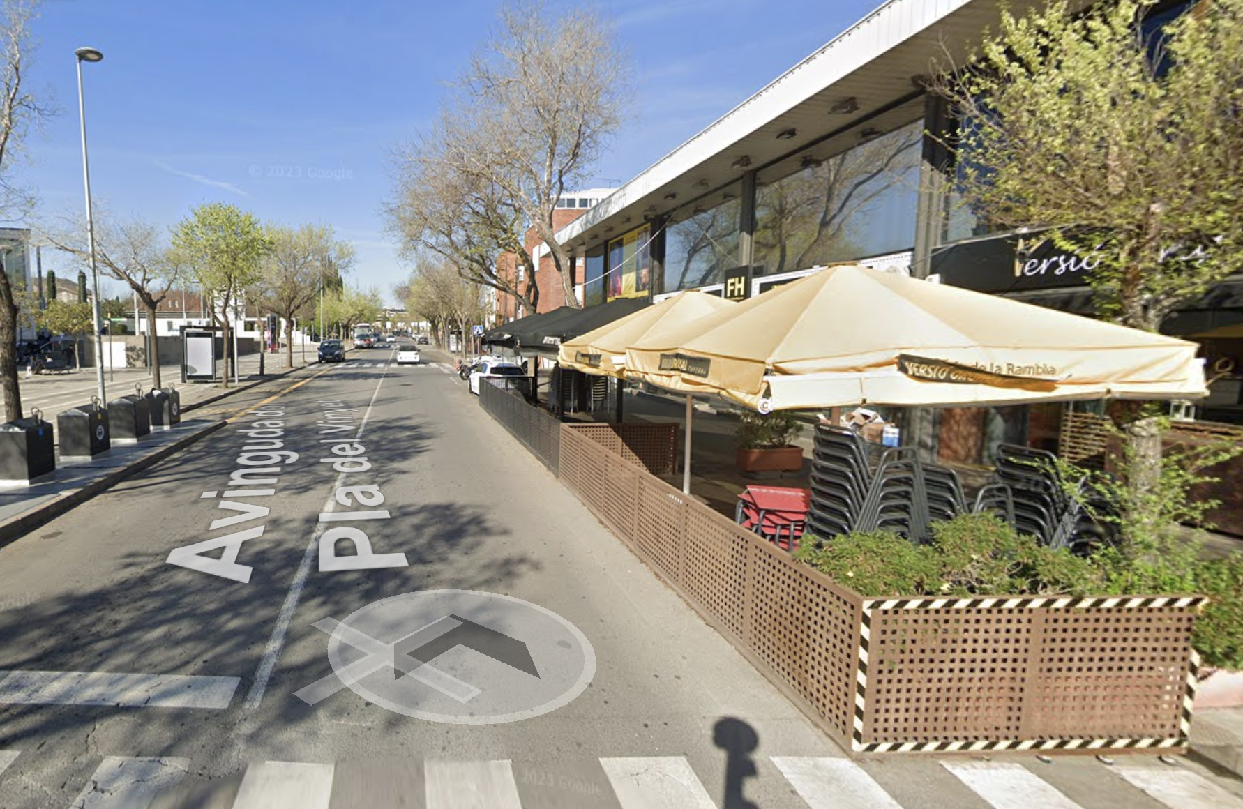 Un dels fets va passar al Pla del Vinyet FOTO: Maps