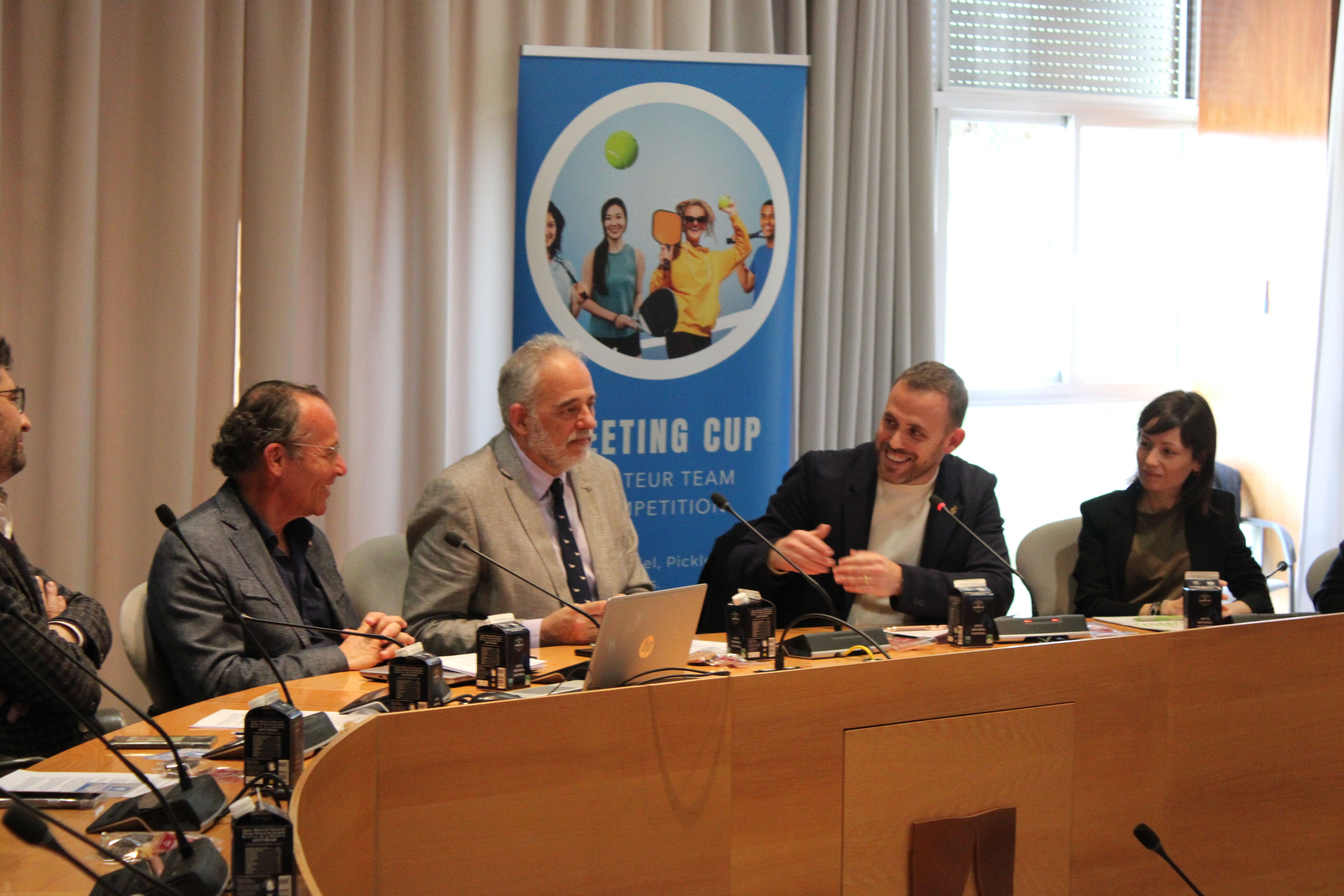 Acte de presentació de la Meeting Cup. FOTO: Guillem Barrera