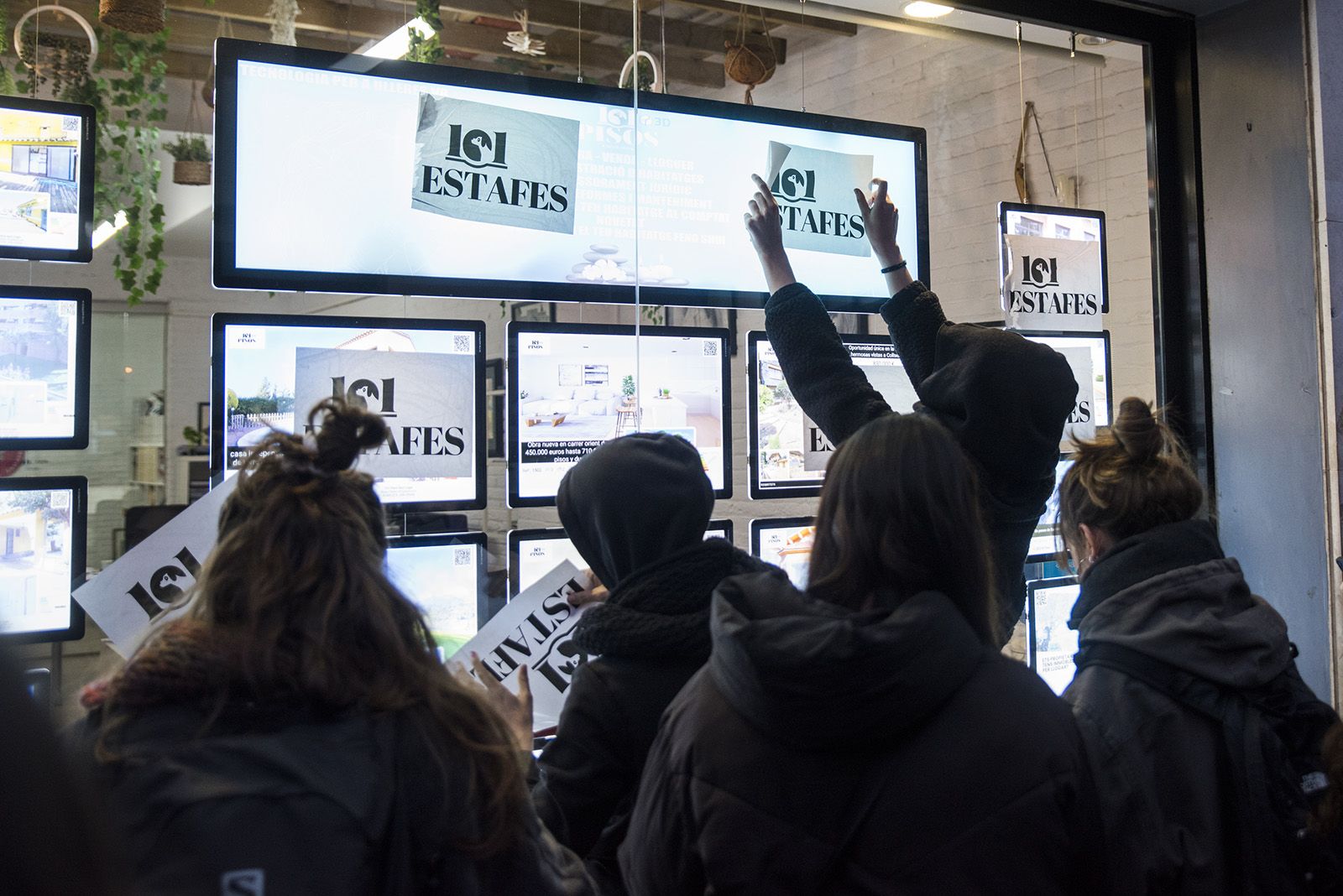 Manifestació 8M. FOTO: Bernat Millet.