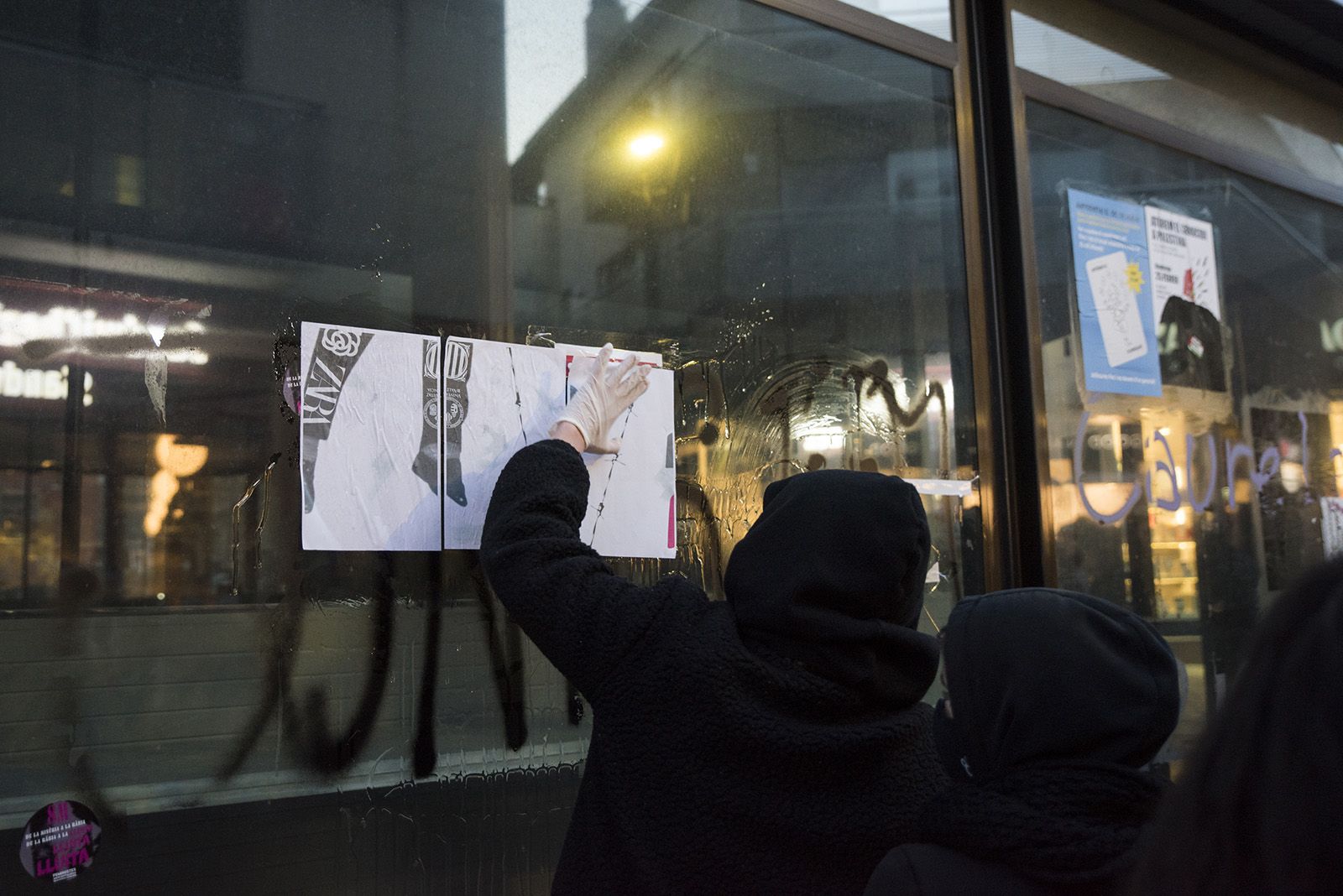 Manifestació 8M. FOTO: Bernat Millet.