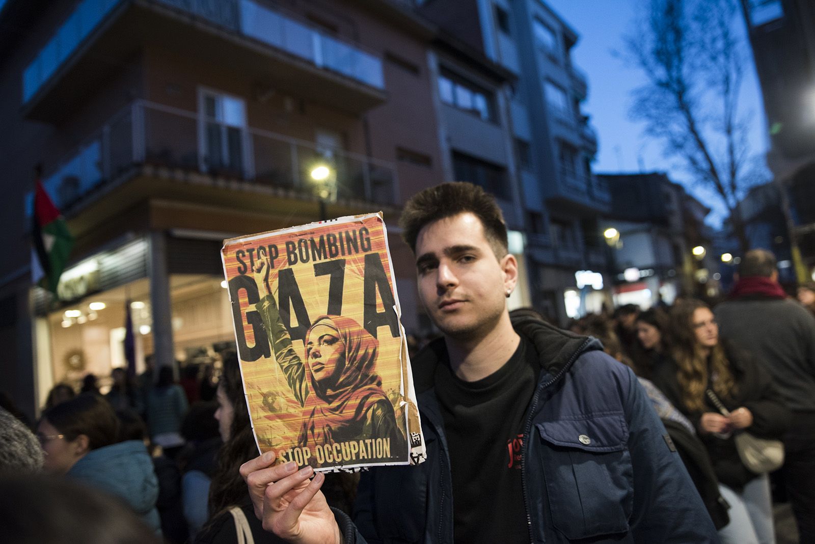 Manifestació 8M. FOTO: Bernat Millet.