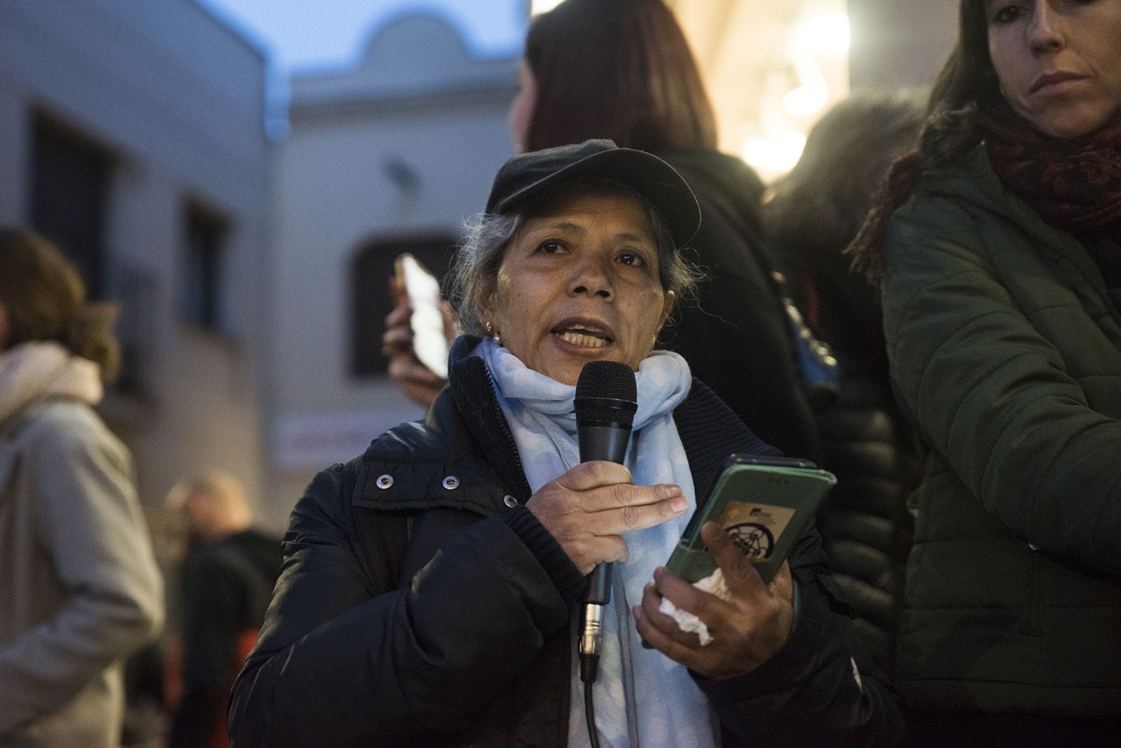 Manifestació 8M. FOTO: Bernat Millet.