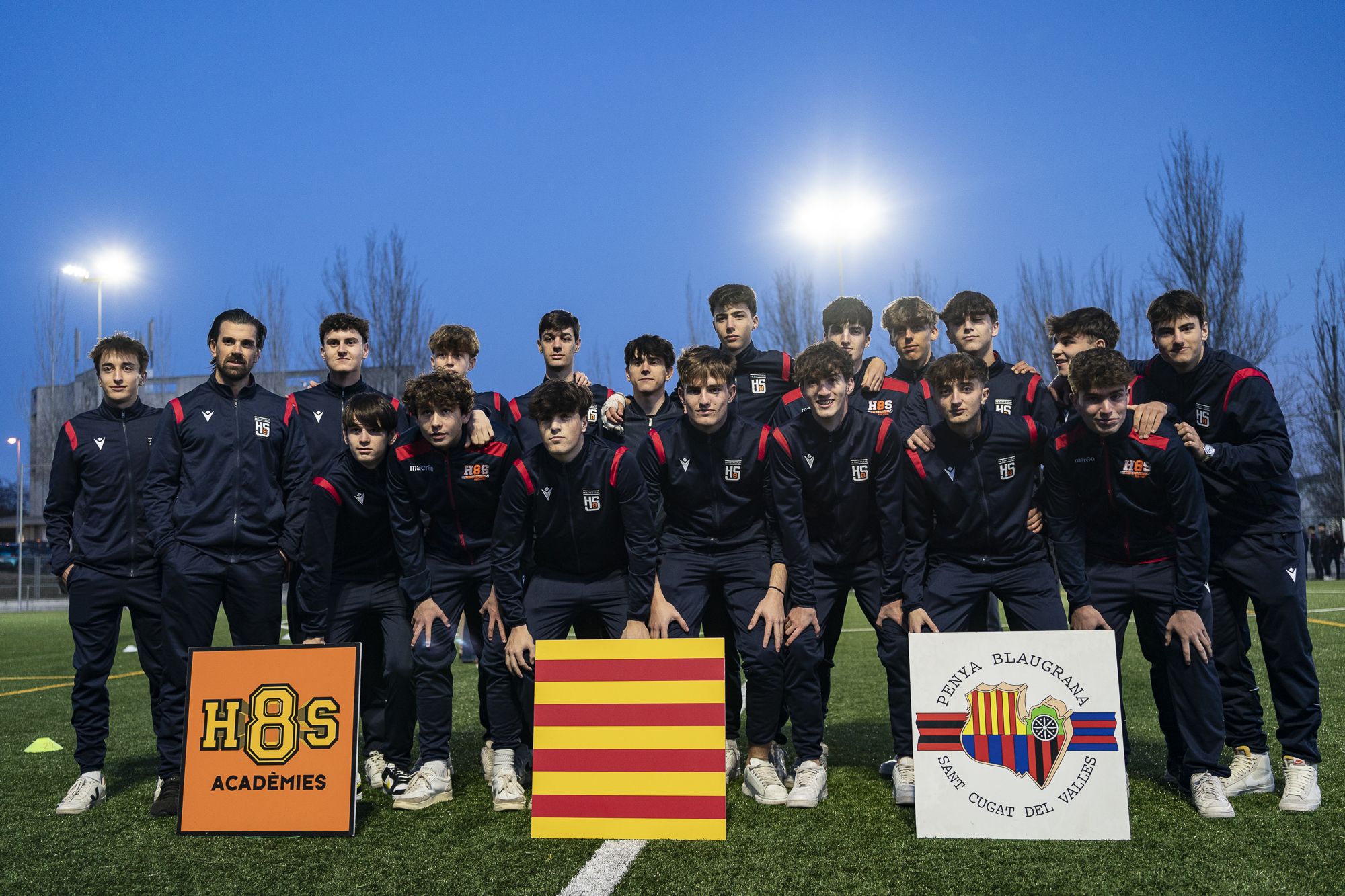 Presentació d'equips de la Penya Blaugrana Sant Cugat. FOTO: Mireia Comas