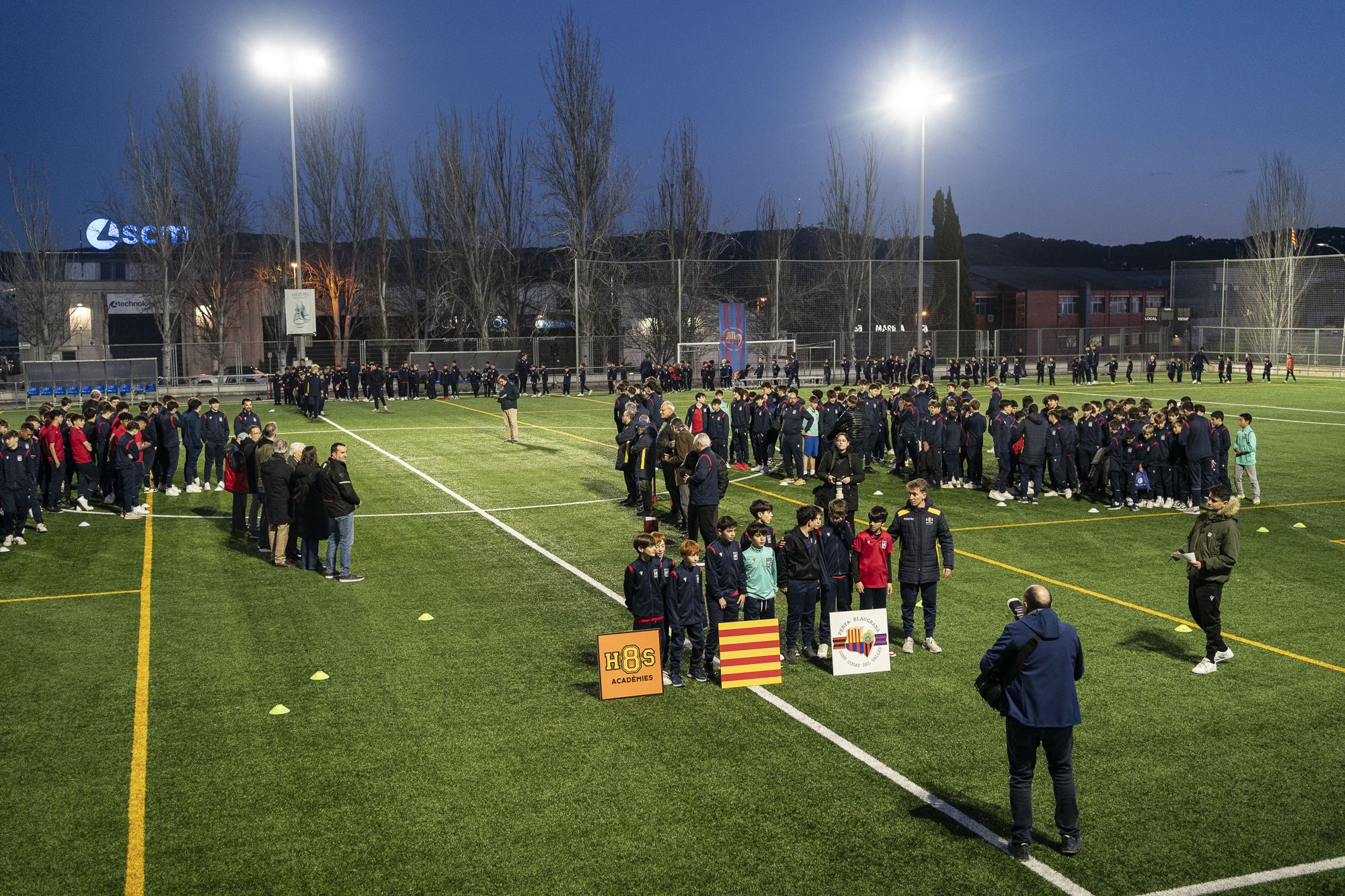 Presentació d'equips de la Penya Blaugrana Sant Cugat. FOTO: Mireia Comas