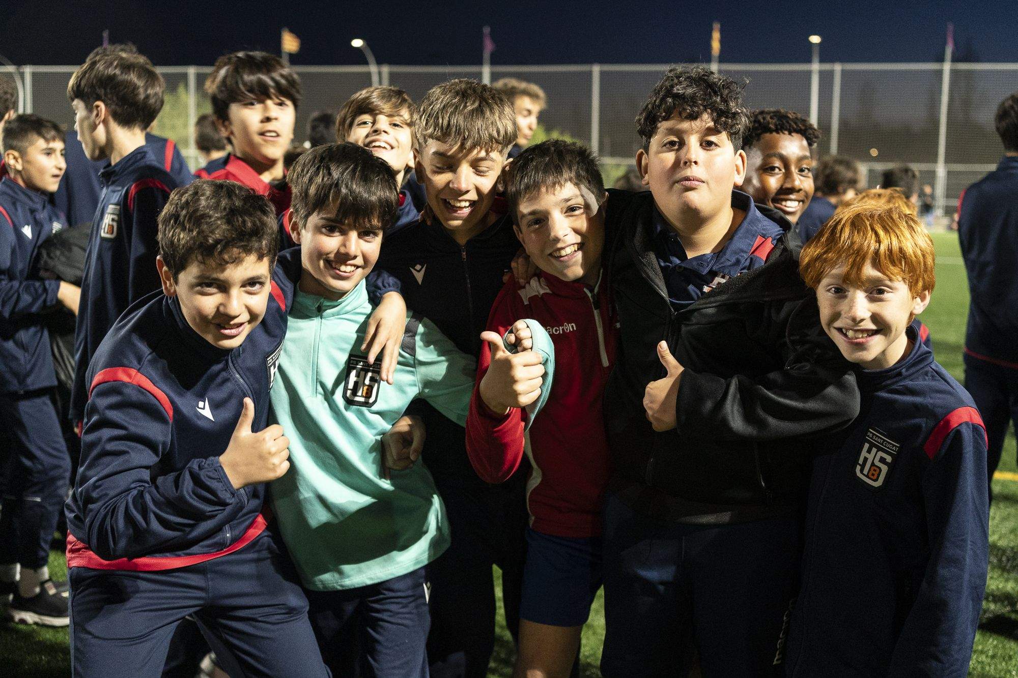 Presentació d'equips de la Penya Blaugrana Sant Cugat. FOTO: Mireia Comas
