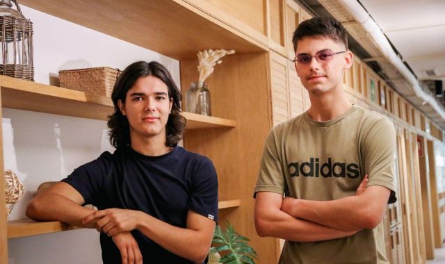 Álvaro Pintado i Alexander Baikalov CEO i CTO de hello.app FOTO: Cedida