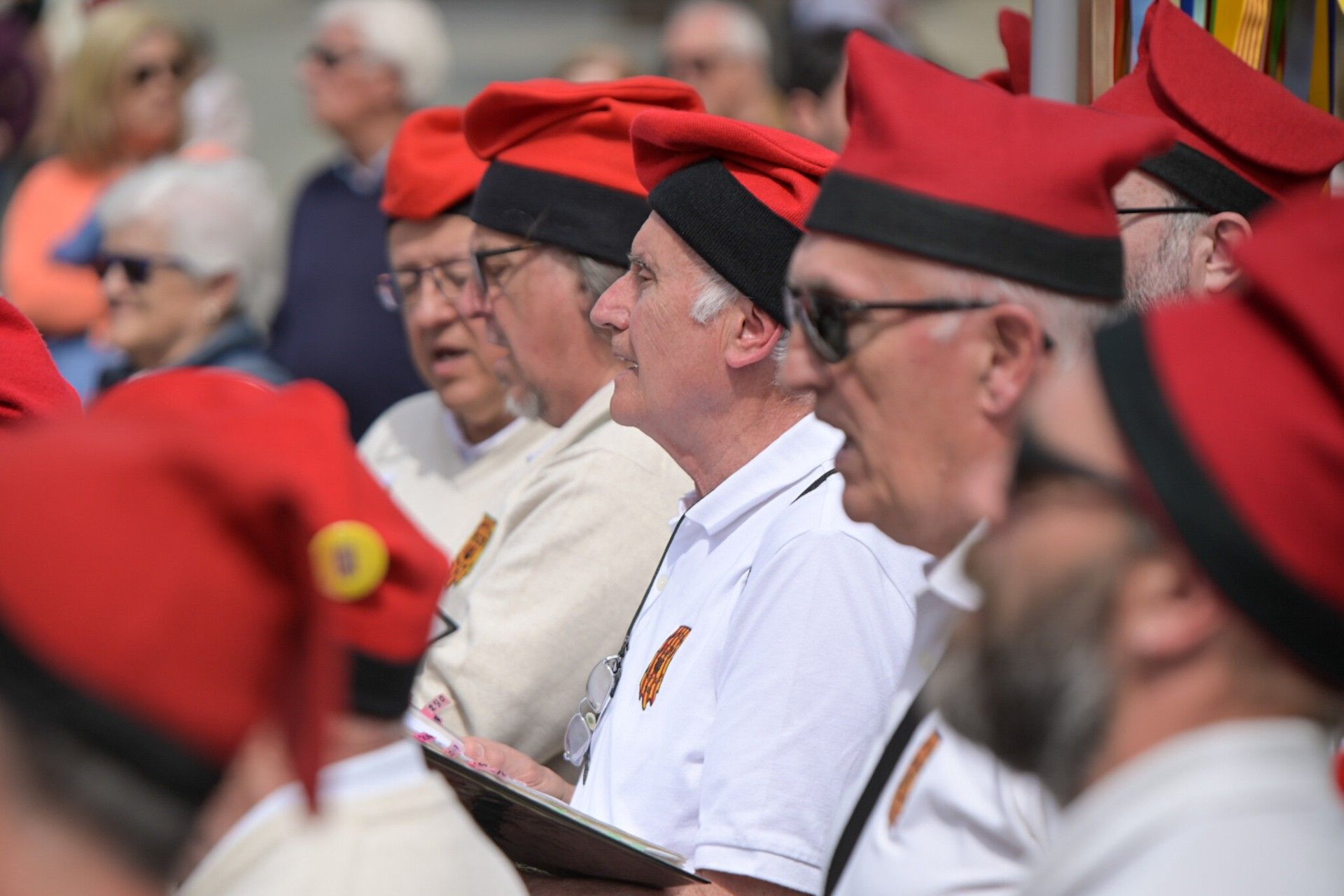 Cantada de Caramelles de Pasqua pels carrers de Sant Cugat FOTO: Arxiu