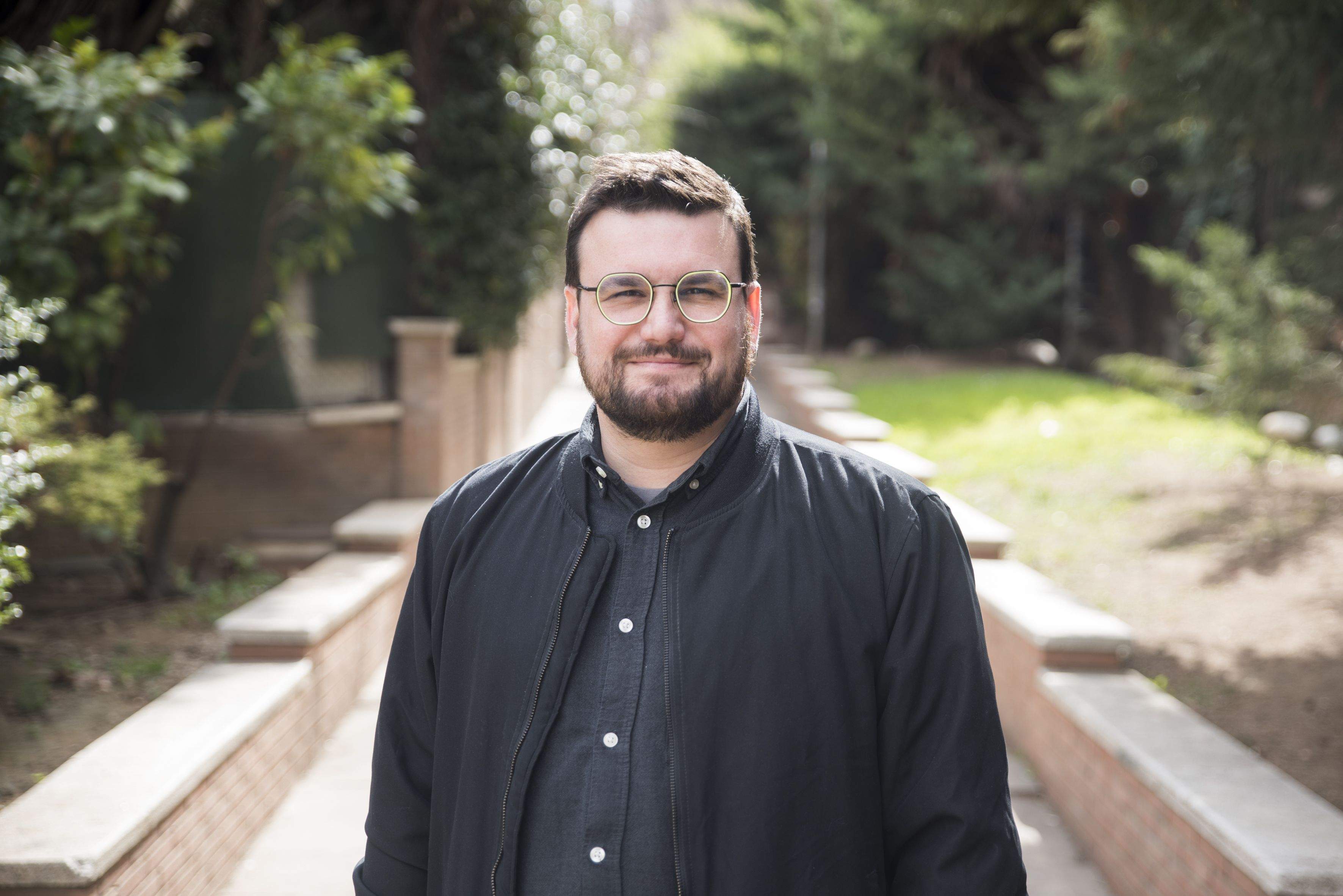 Ramon Gutiérrez és el portaveu d'En Comú Podem FOTO: Bernat Millet 