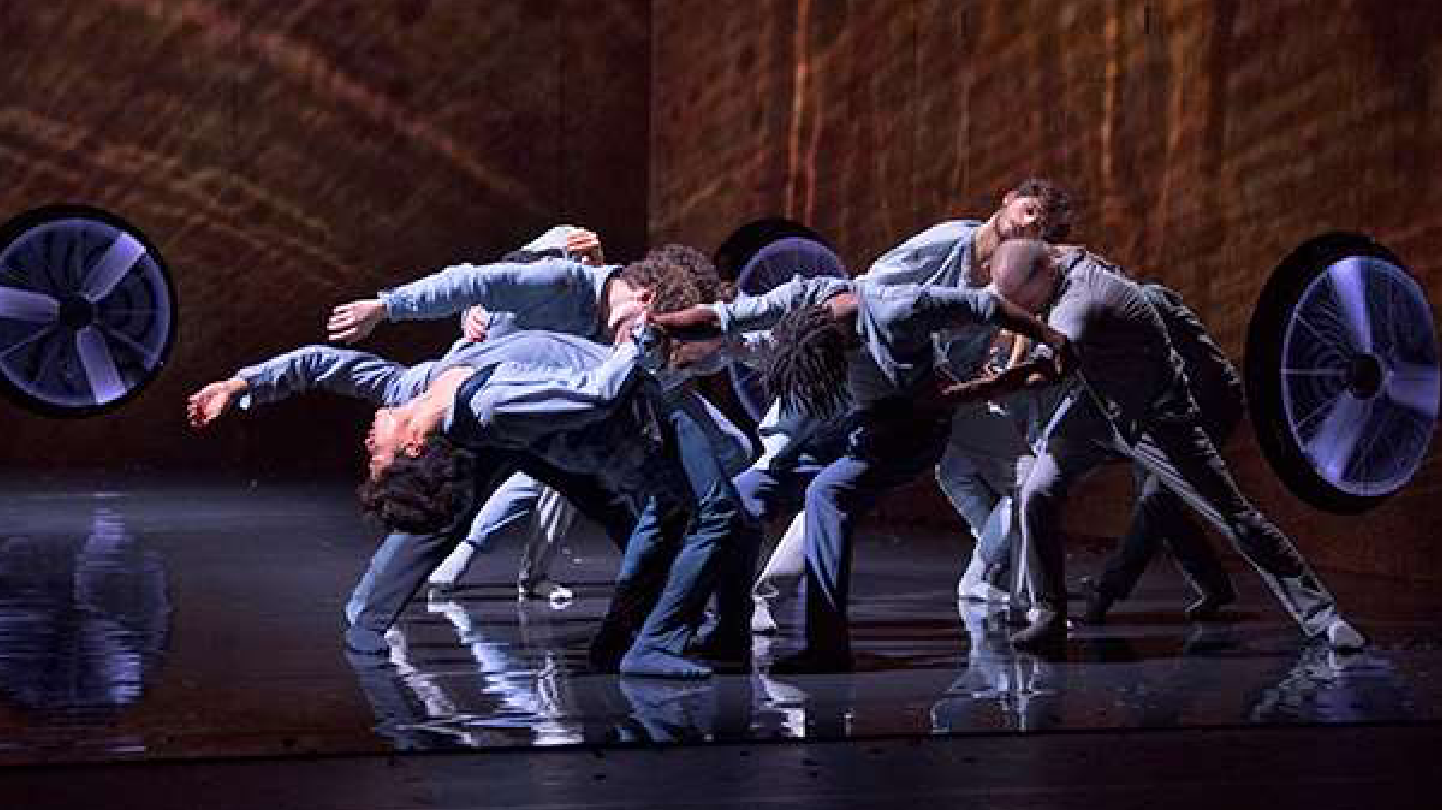 Escena de l'espectacle del Festival Dansa Metropolitana Zéphyr de la companyia francesa Käfig, que va actuar al Teatre-Auditori el passat 17 de març. FOTO: Cedida