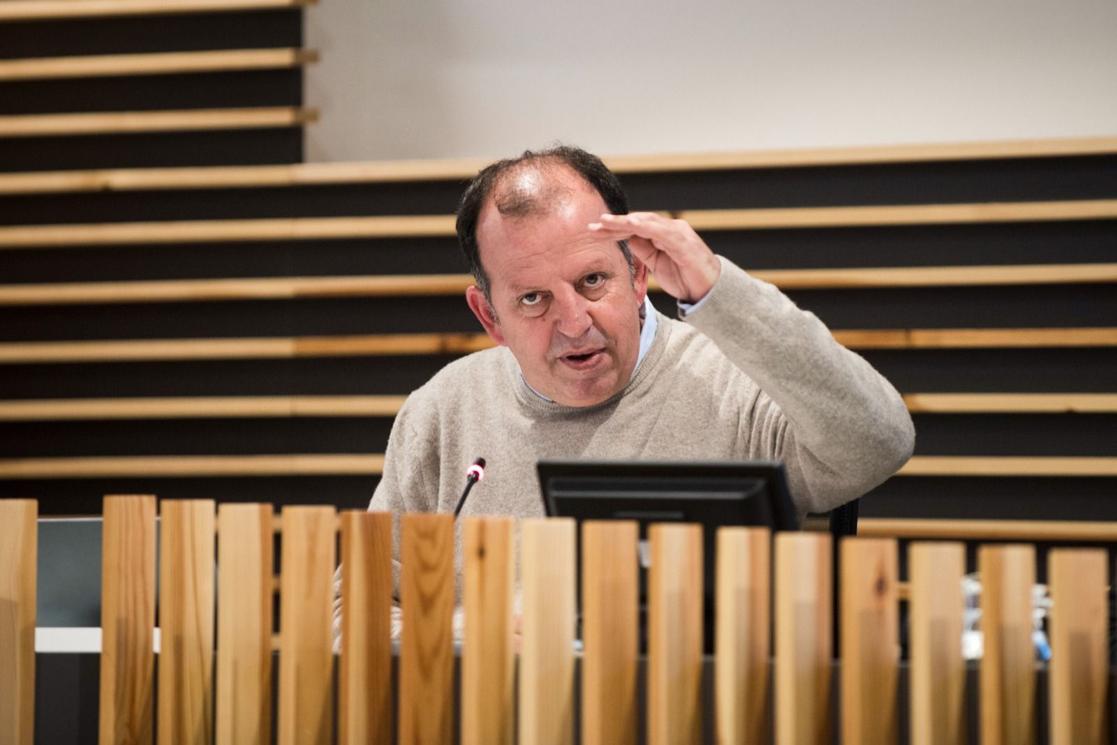 Carles Brugarolas, tinent d'alcaldia d'Economia de l'Ajuntament de Sant Cugat FOTO: Bernat Millet (TOT Sant Cugat)