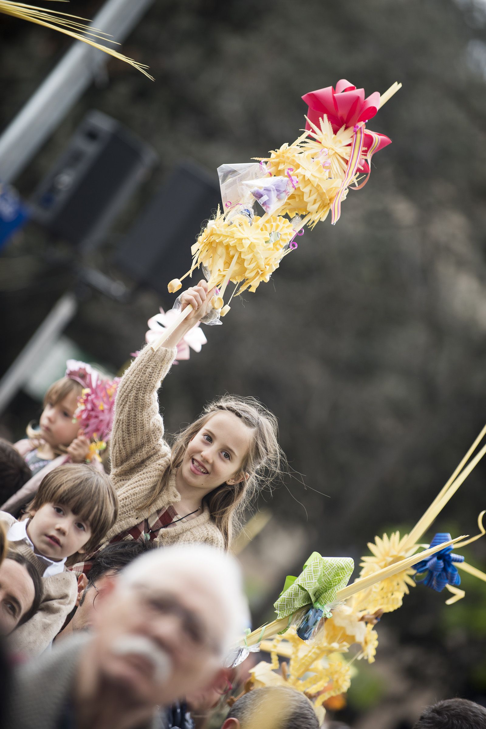 Benedicció de Diumenge de Rams. FOTO: Bernat Millet.