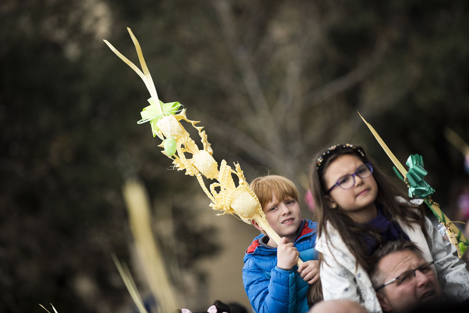 Benedicció de Diumenge de Rams. FOTO: Bernat Millet.